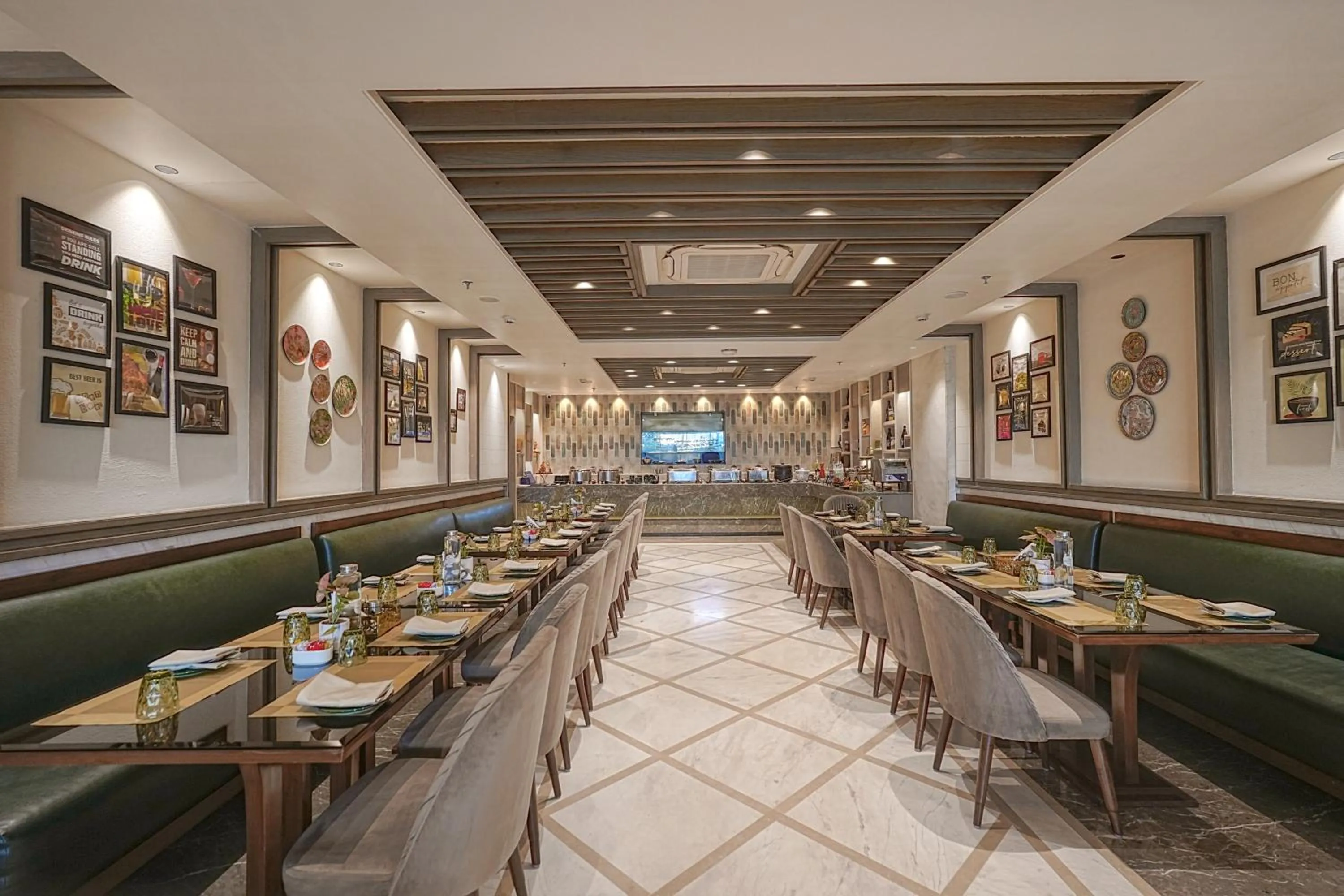 Restaurant/places to eat in BluSalzz Residence Amritsar