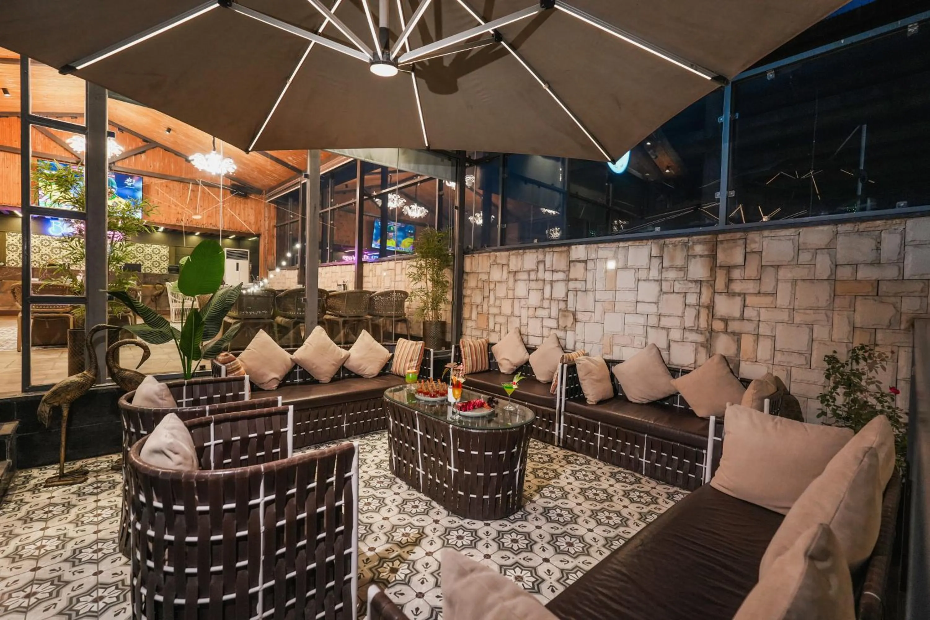 Patio in BluSalzz Residence Amritsar