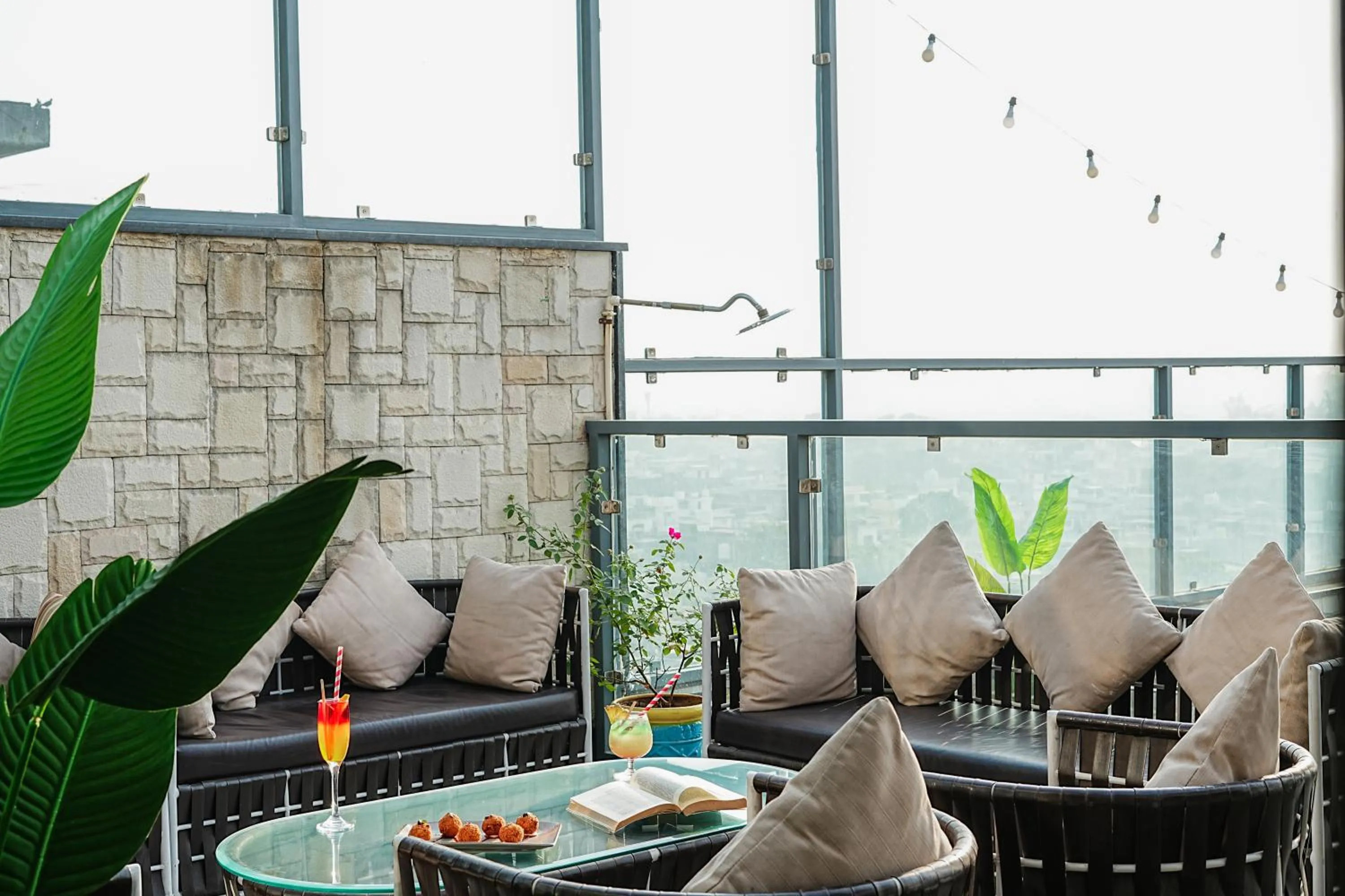 Patio in BluSalzz Residence Amritsar