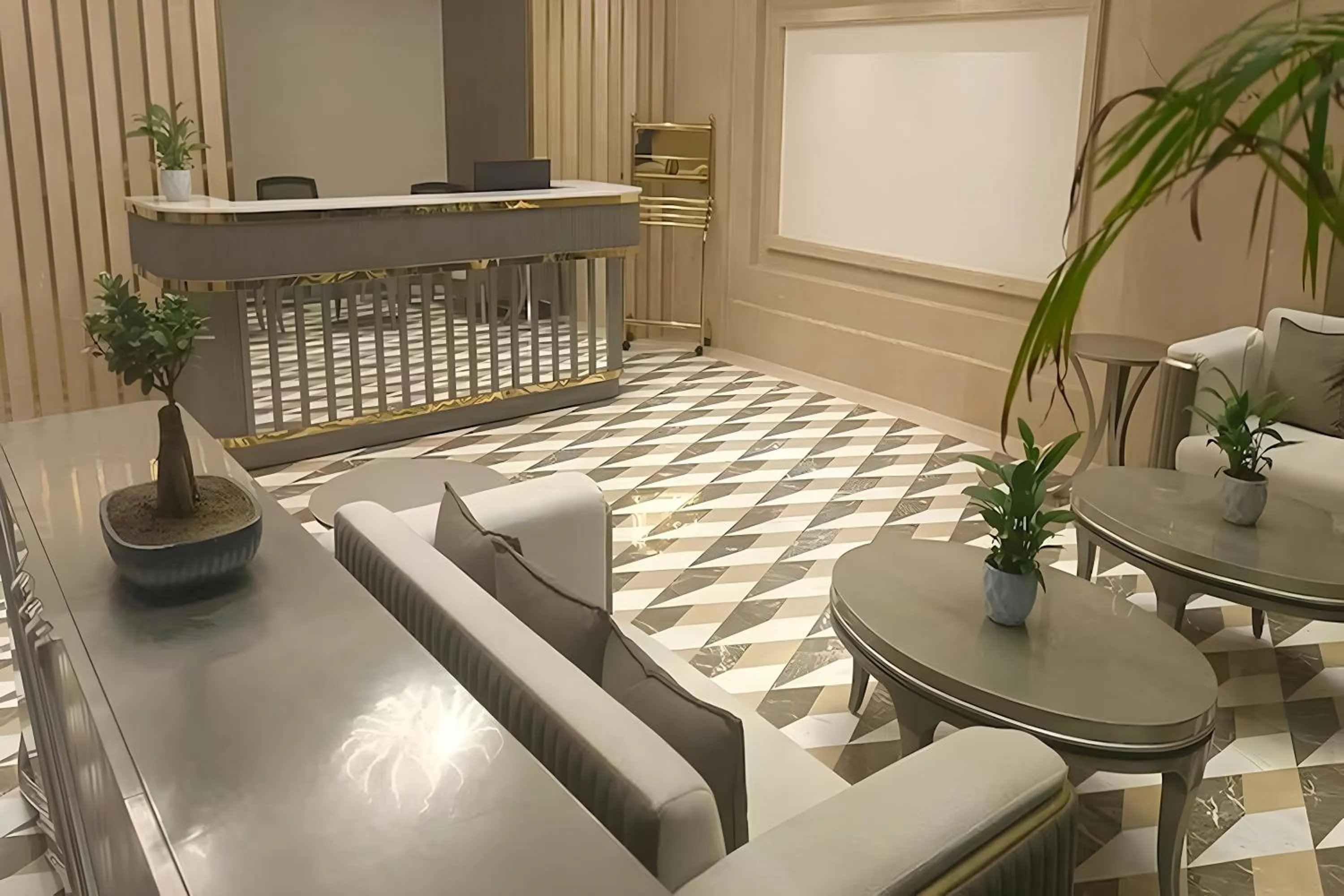 Living room in BluSalzz Residence Amritsar