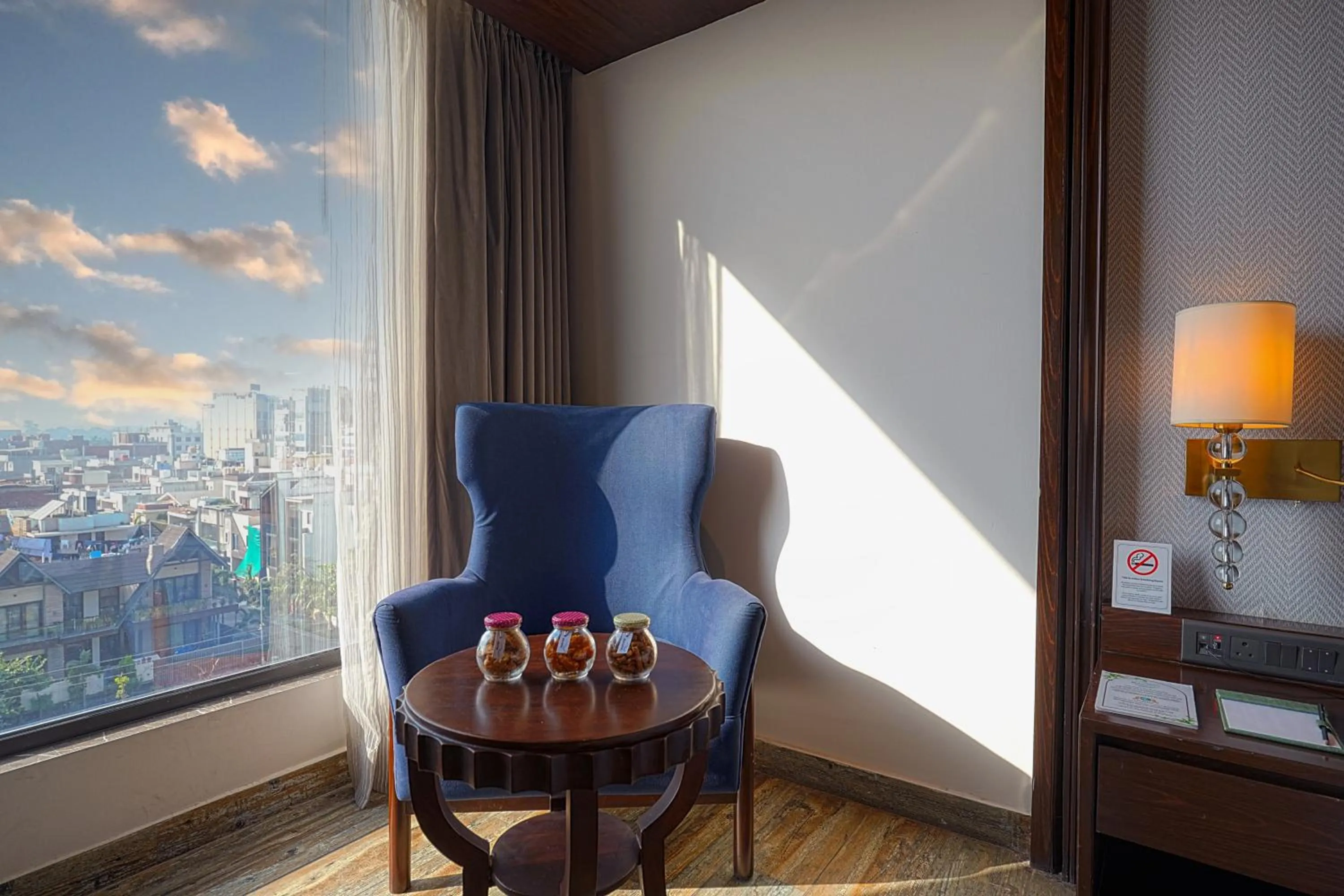 Living room in BluSalzz Residence Amritsar