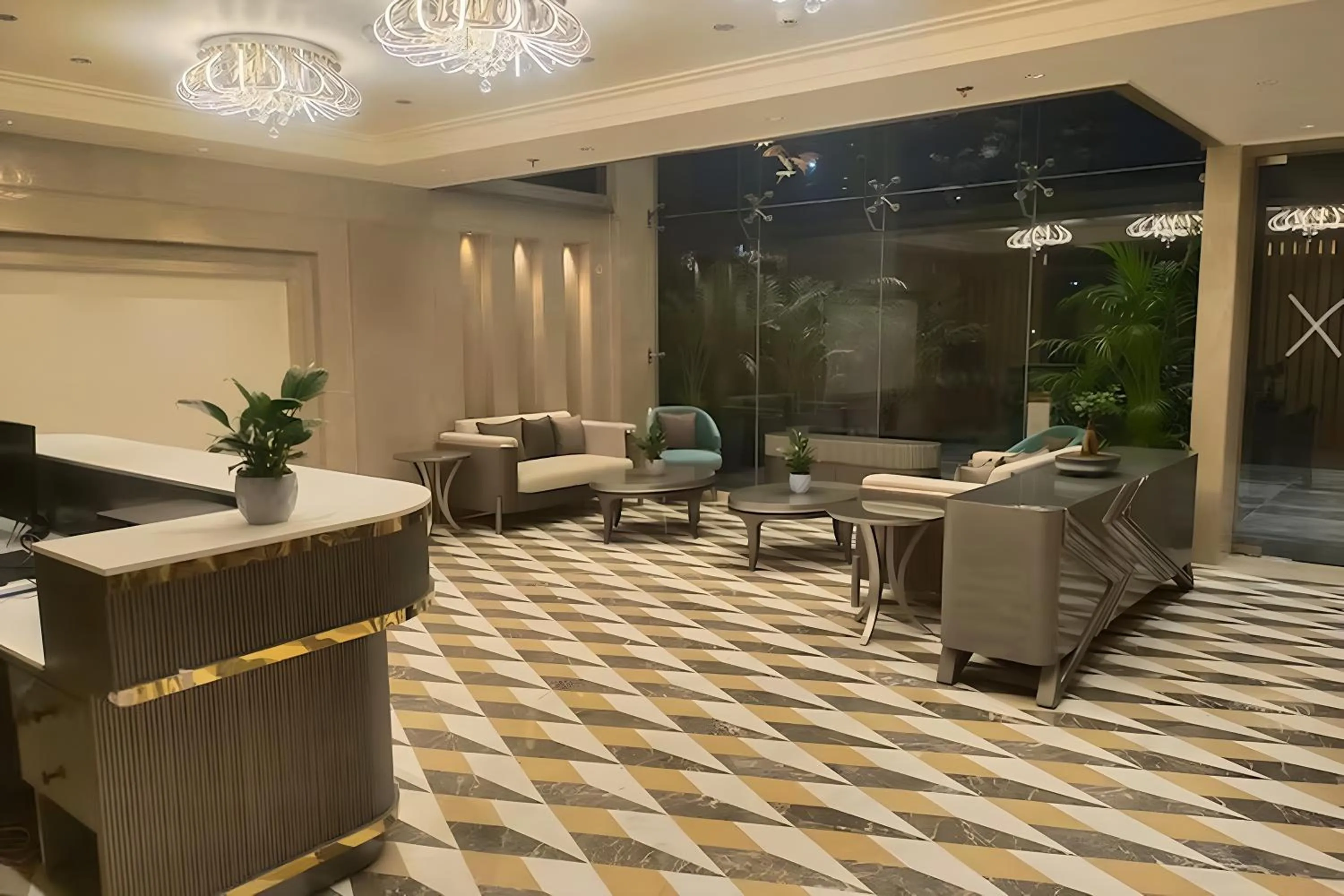 Living room in BluSalzz Residence Amritsar