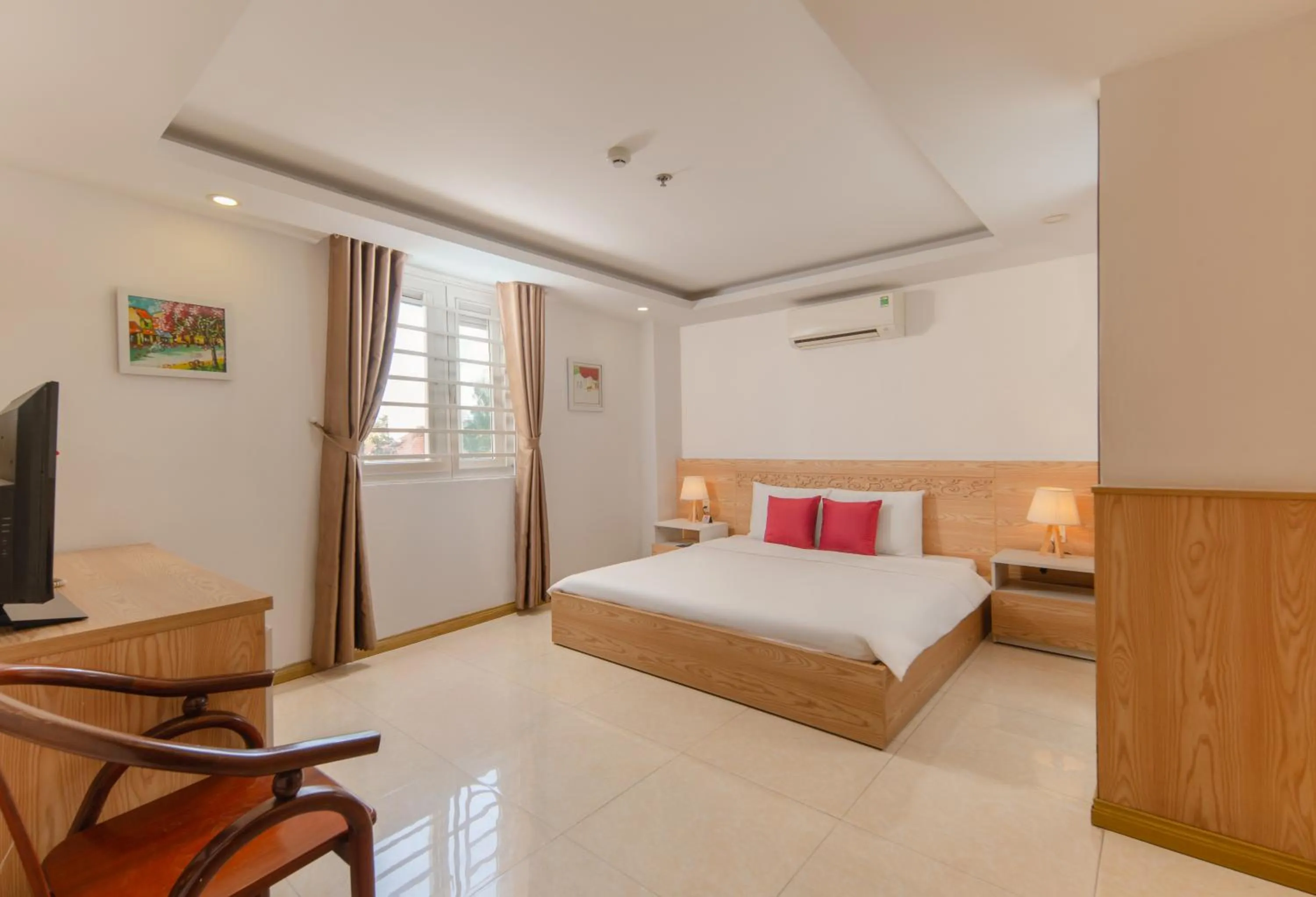 Bed in Nang Vang Hotel Nha Trang