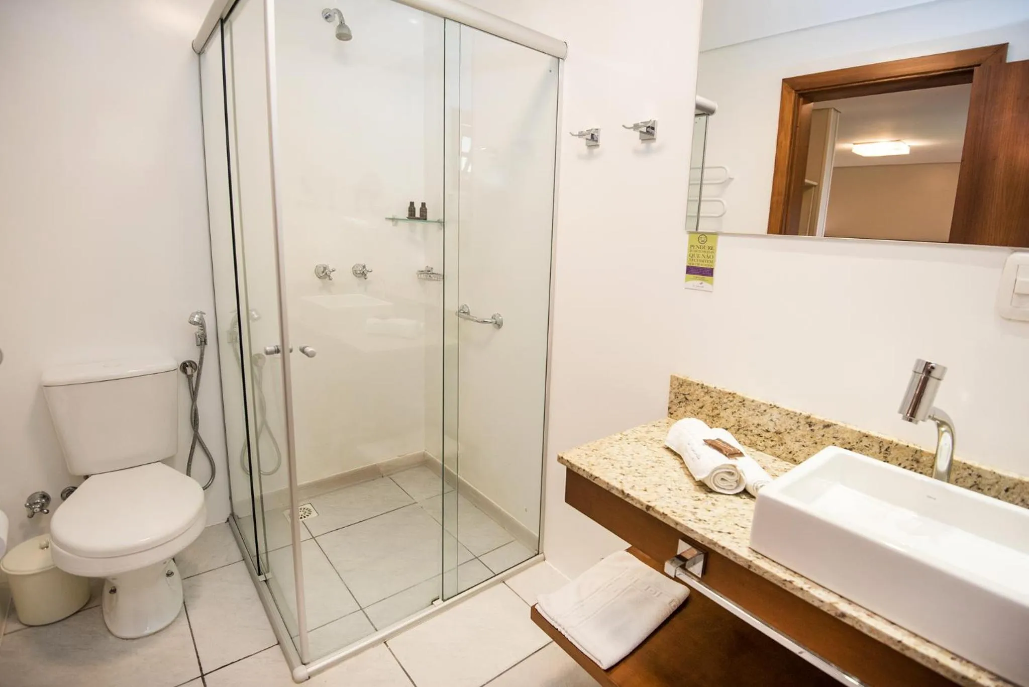 Bathroom in Pousada La Lavande