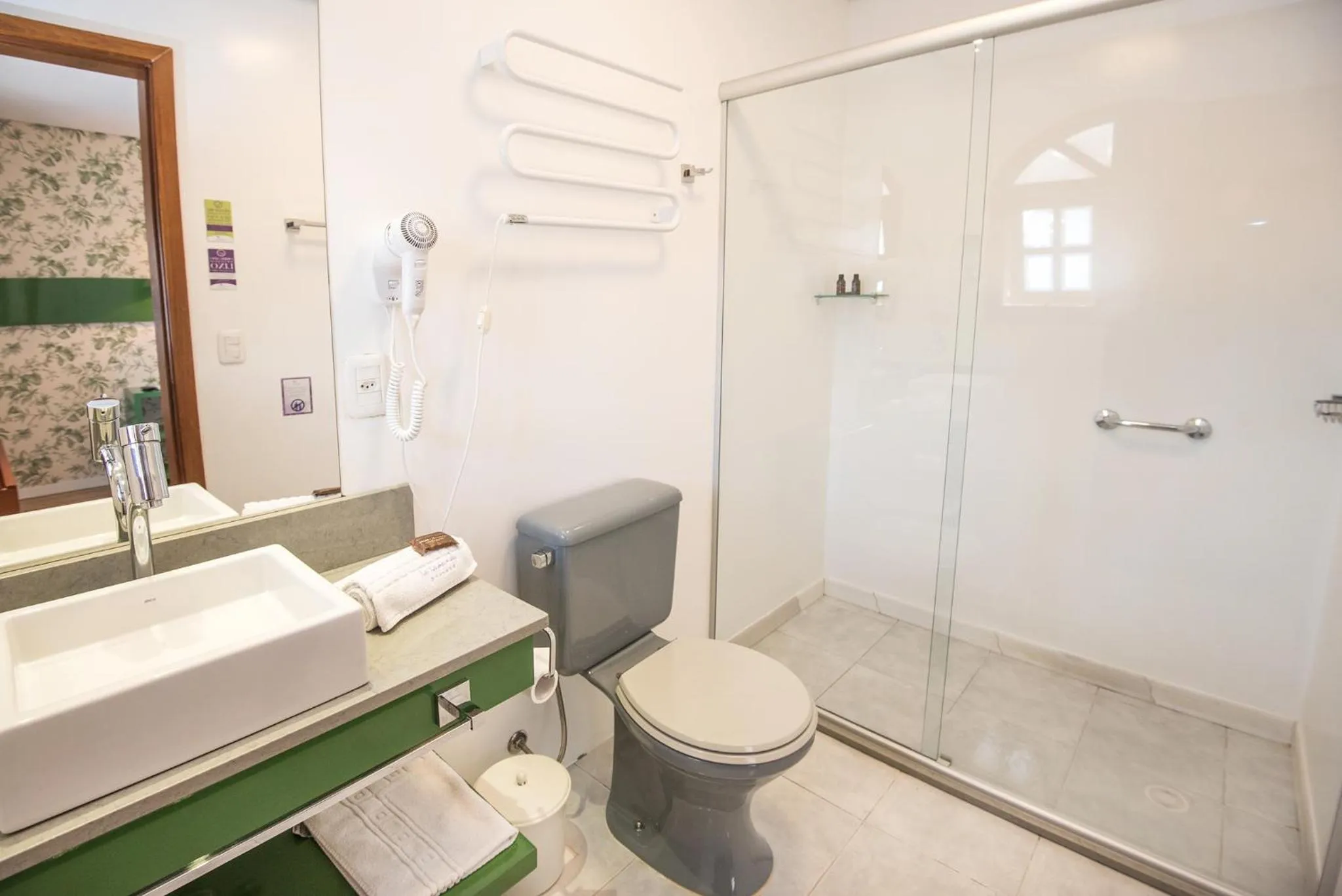 Bathroom in Pousada La Lavande