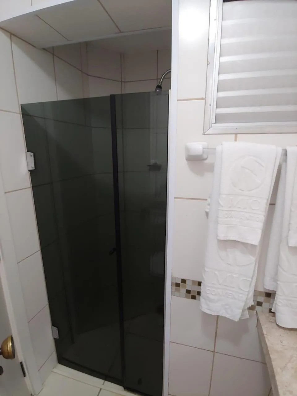 Shower in San Michel Palace Hotel