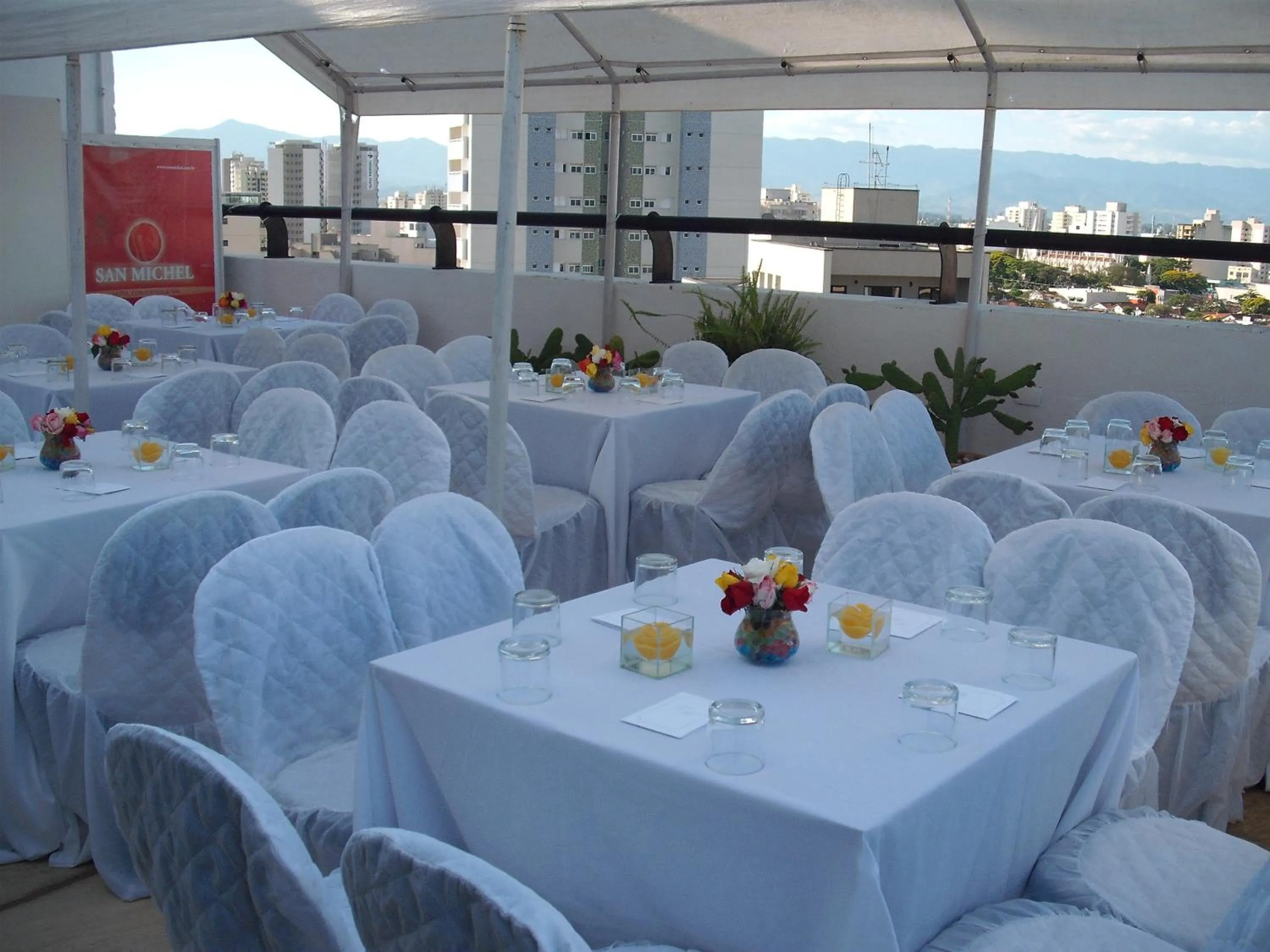 Decorative detail in San Michel Palace Hotel