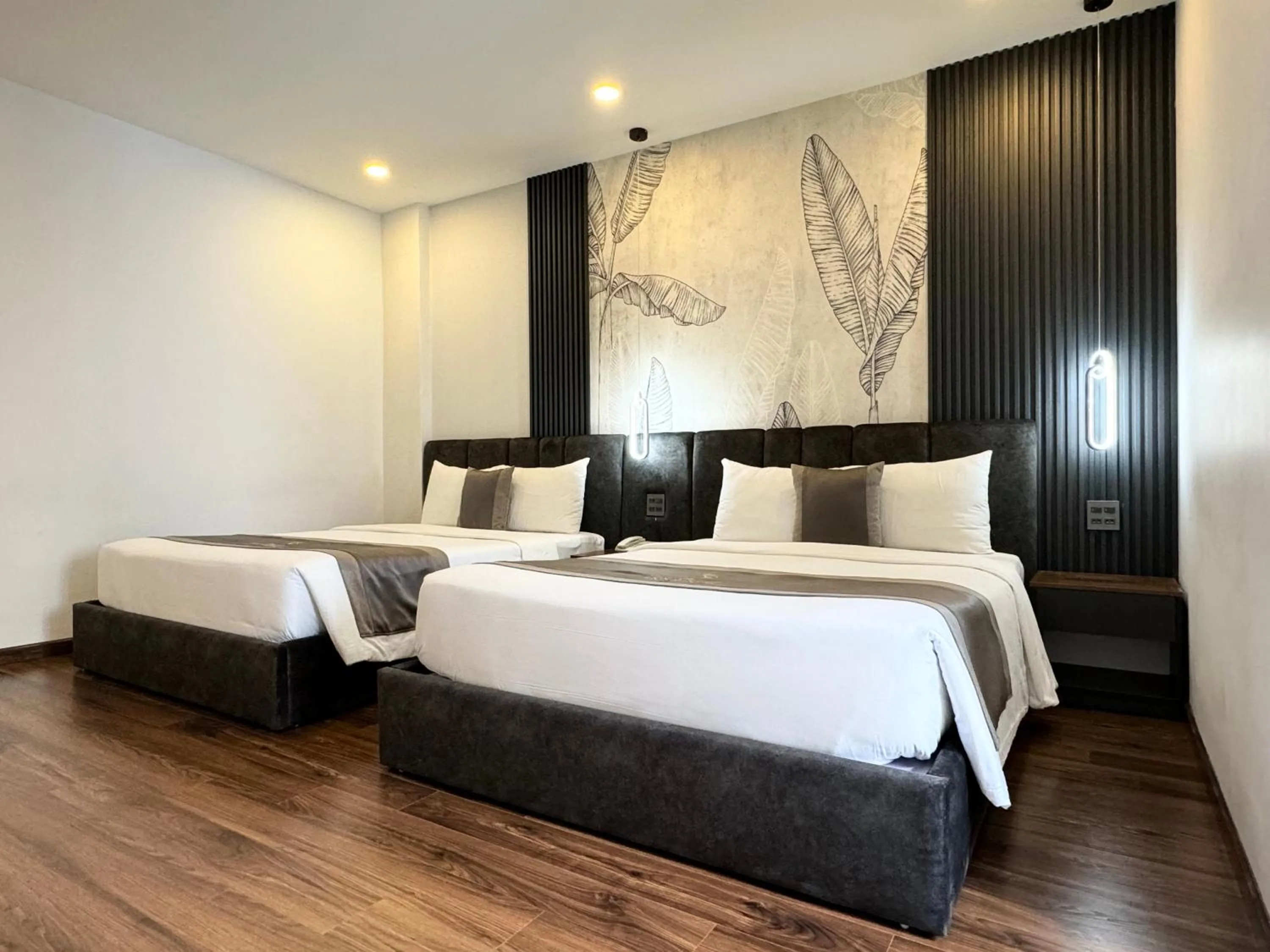 Bed in LION 10 HOTEL