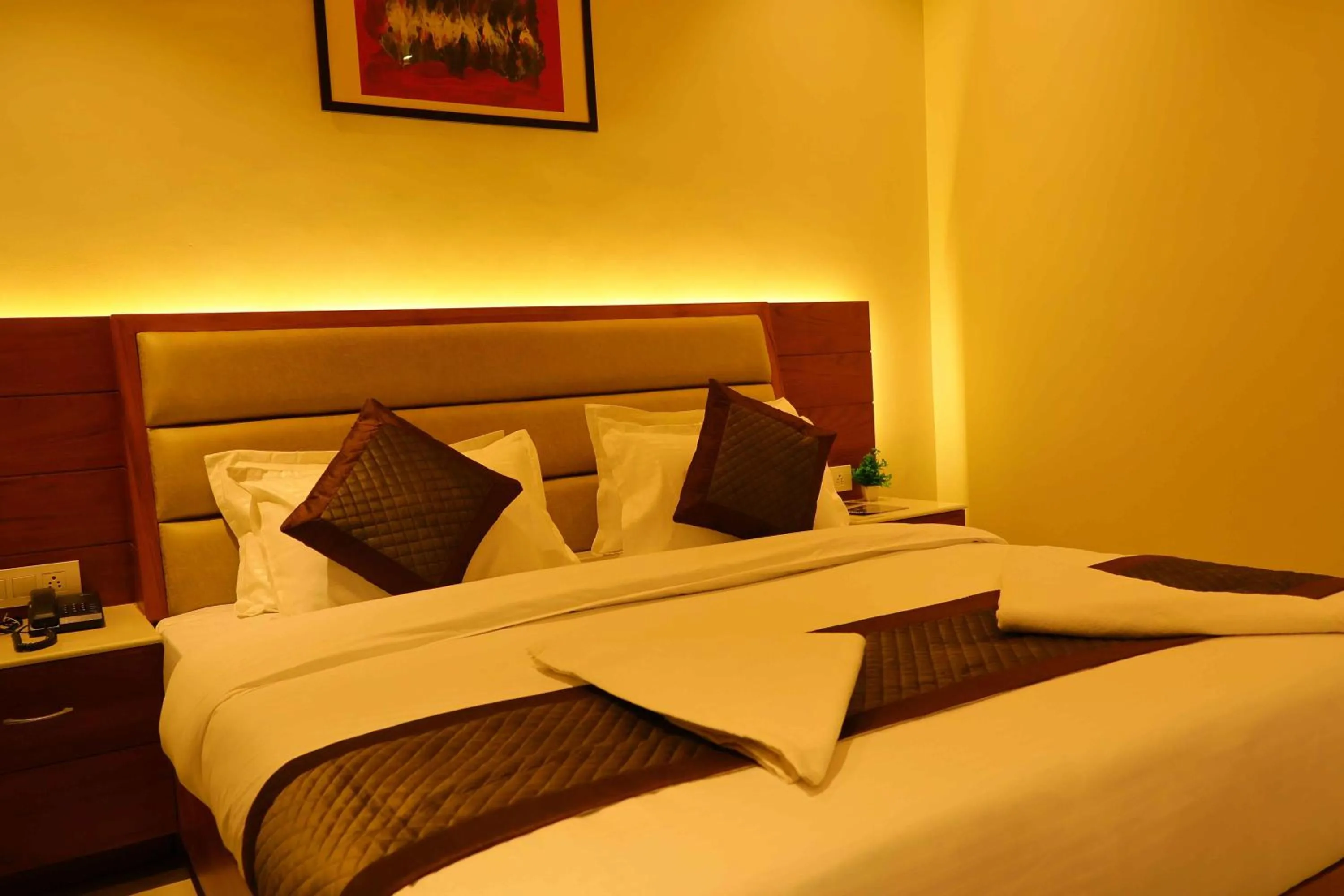 Bed in Sa-Ba Manali Inn, Mall Road