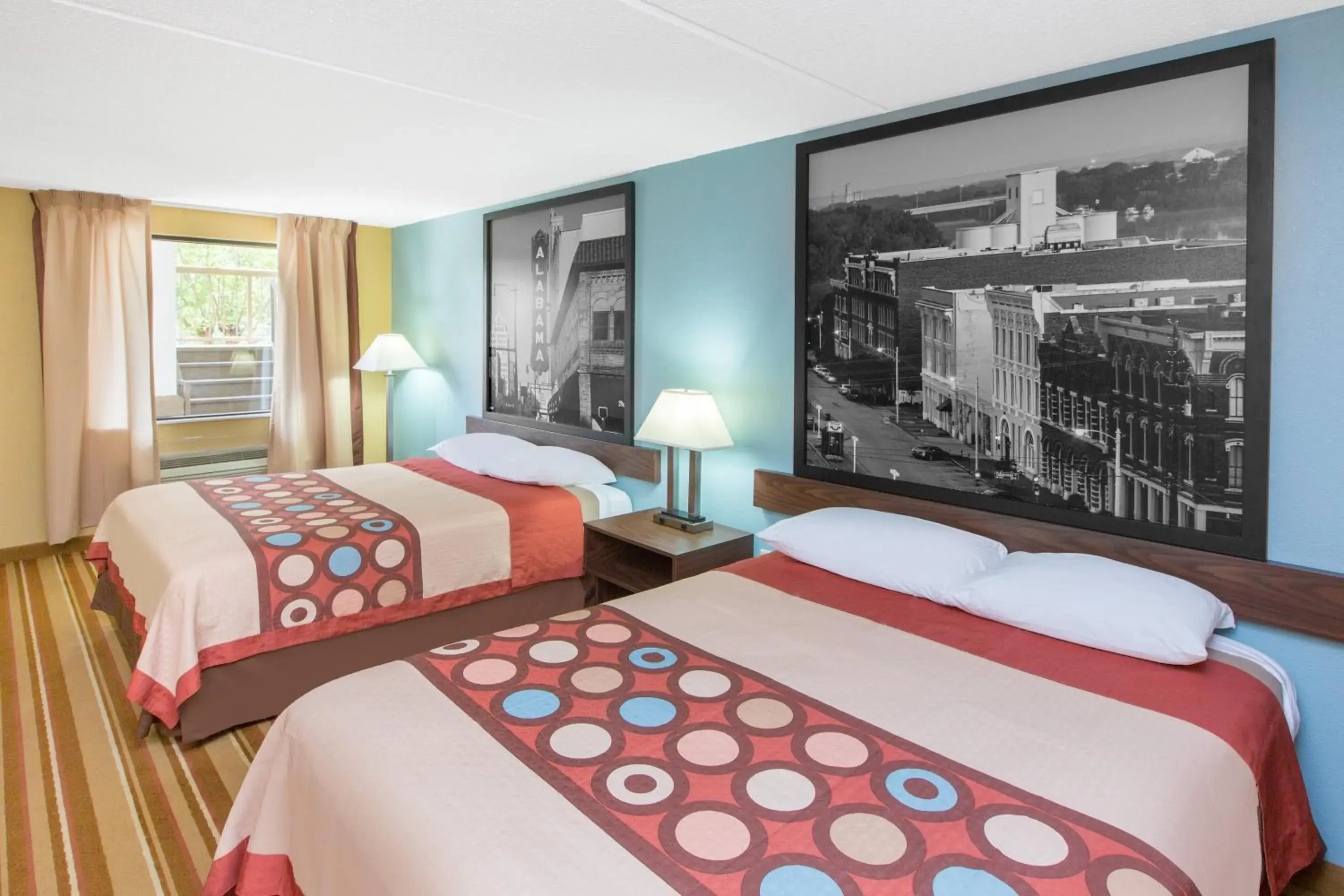 Queen Room with Two Queen Beds - Smoking in Super 8 by Wyndham Dothan Queen Room with Two Queen Beds - Smoking in Super 8 by Wyndham Dothan