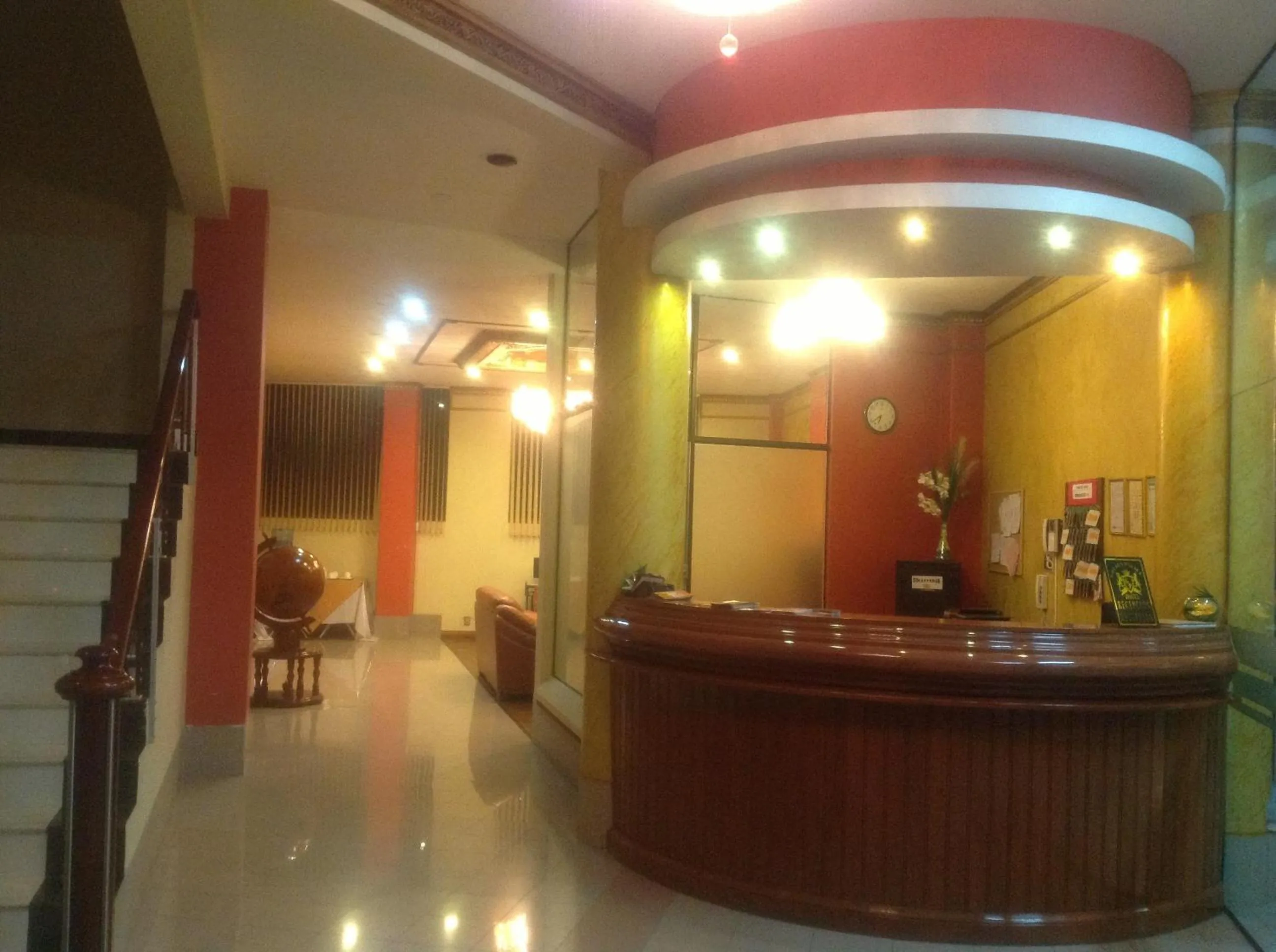 Lobby or reception in Golden Palace