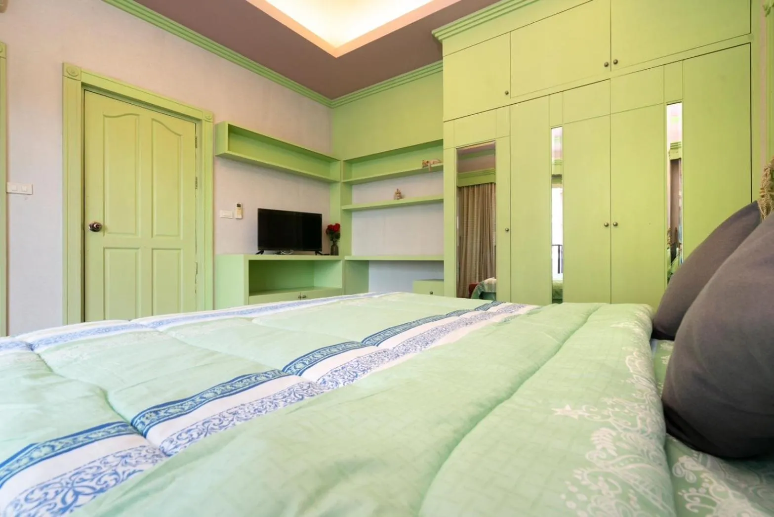 Bed in Orchid Pool Villa Phuket - SHA Extra Plus & Warm pool