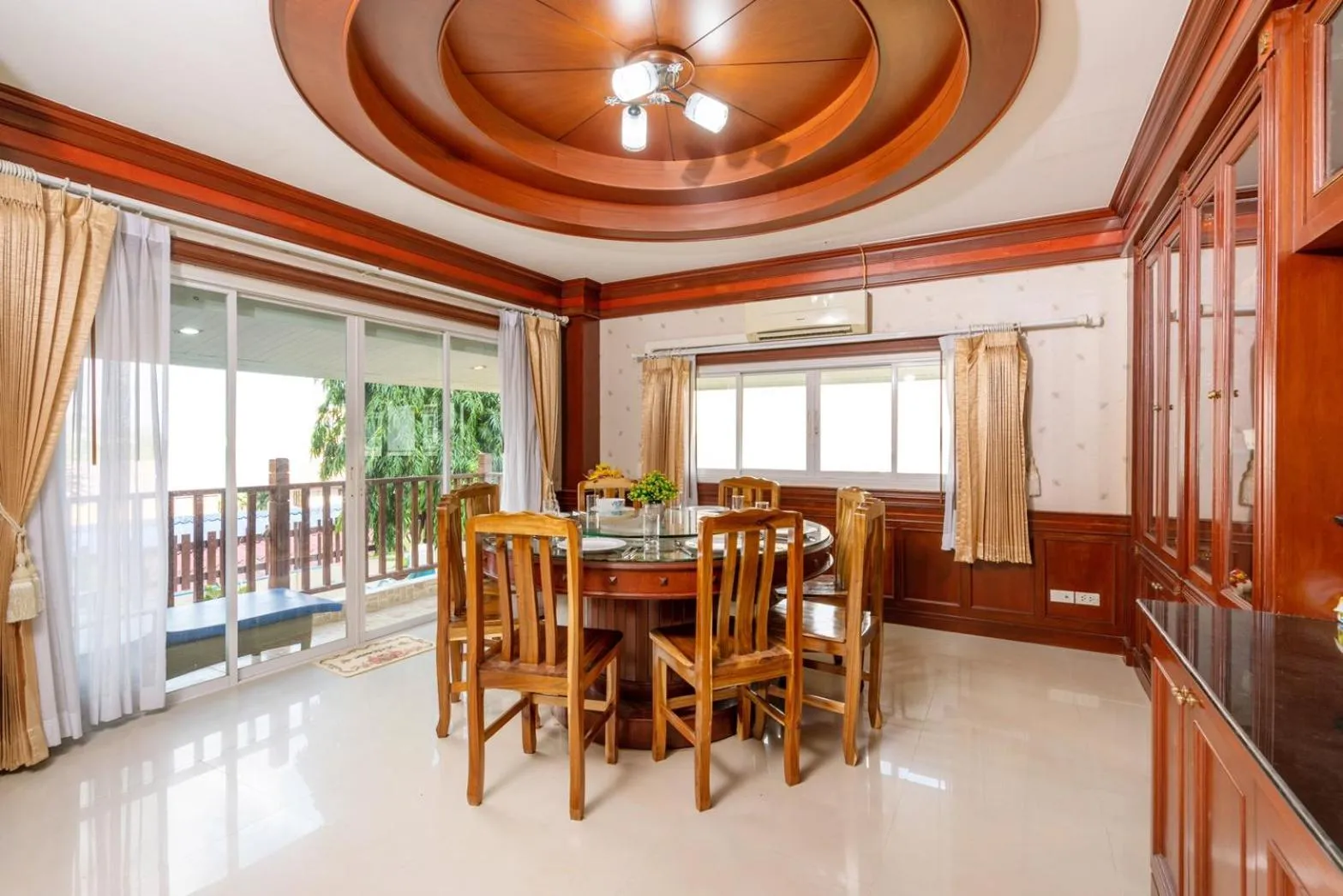 Dining area in Orchid Pool Villa Phuket - SHA Extra Plus & Warm pool