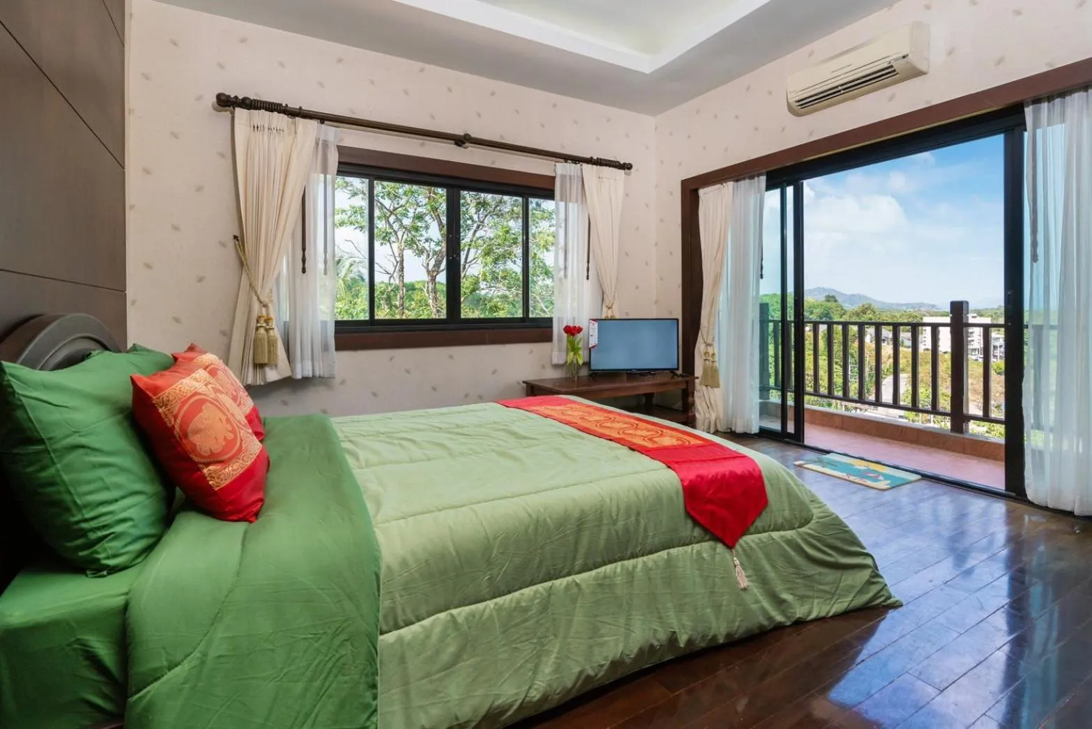 Bedroom, Bed in Orchid Pool Villa Phuket - SHA Extra Plus & Warm pool