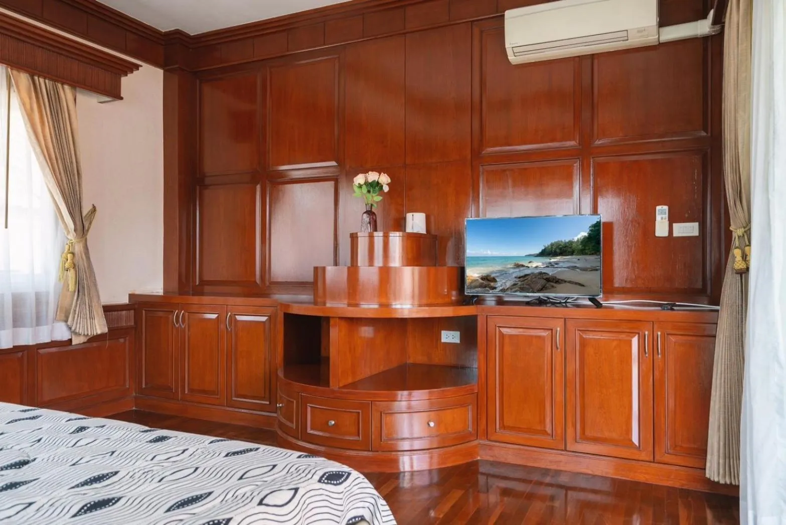 Bedroom, Bed in Orchid Pool Villa Phuket - SHA Extra Plus & Warm pool