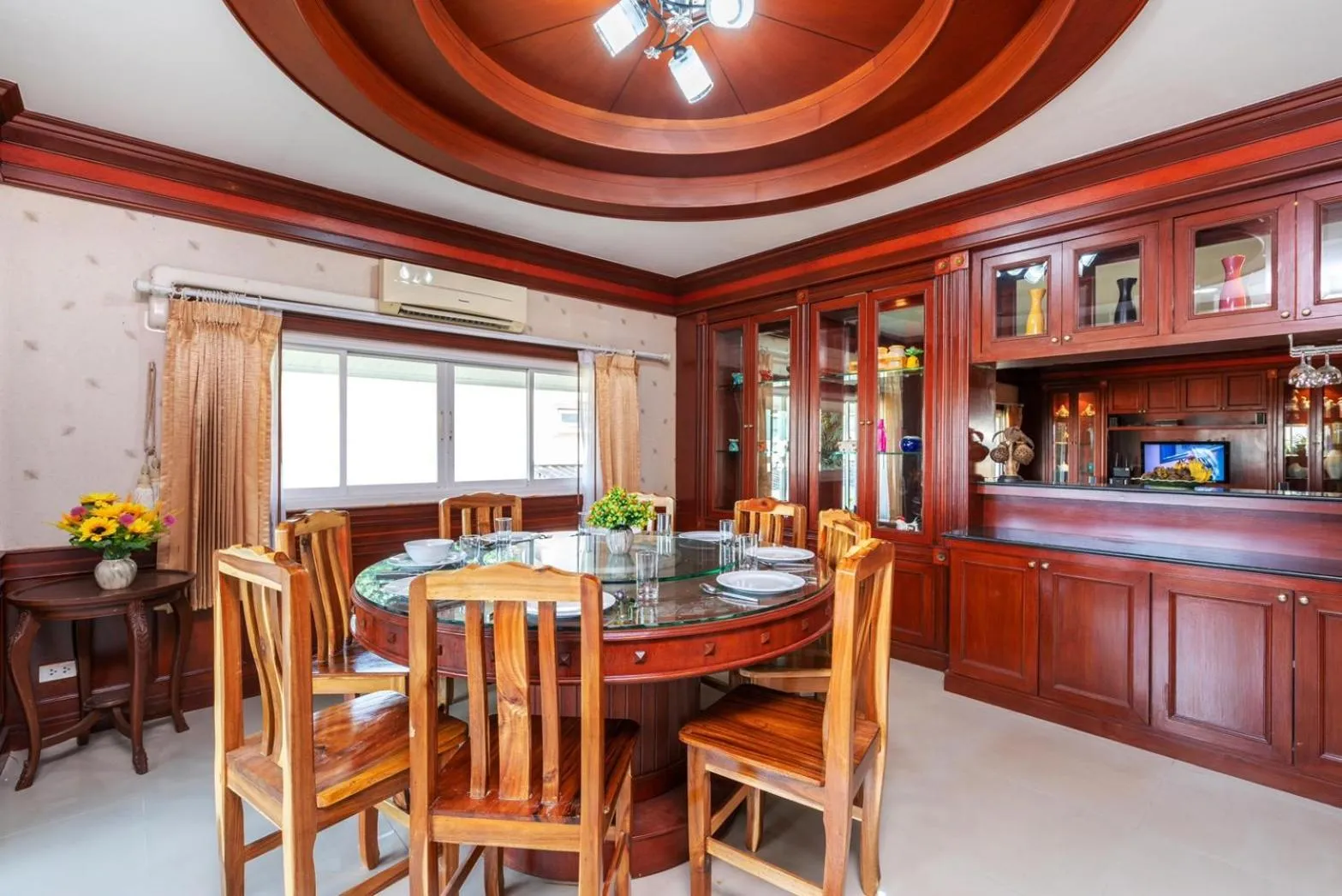 Dining area in Orchid Pool Villa Phuket - SHA Extra Plus & Warm pool