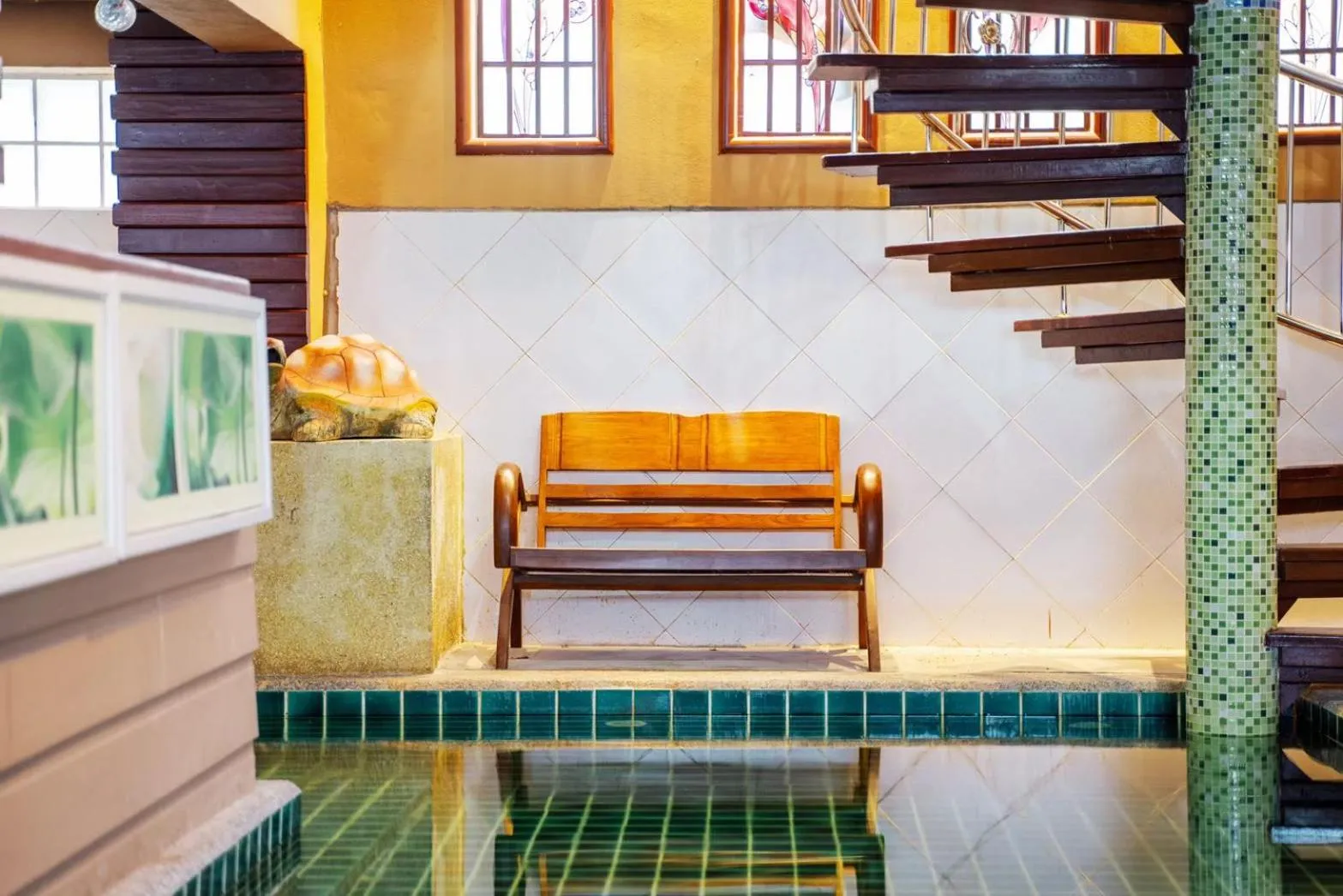 Swimming pool in Orchid Pool Villa Phuket - SHA Extra Plus & Warm pool