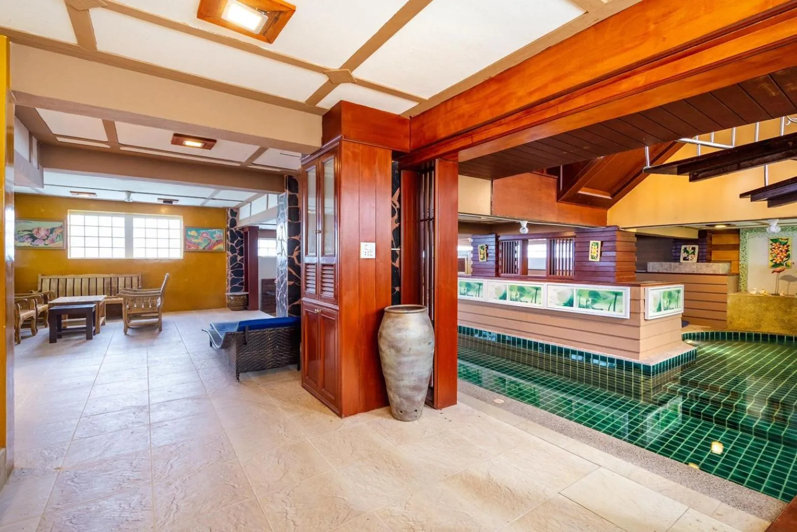 Swimming pool in Orchid Pool Villa Phuket - SHA Extra Plus & Warm pool