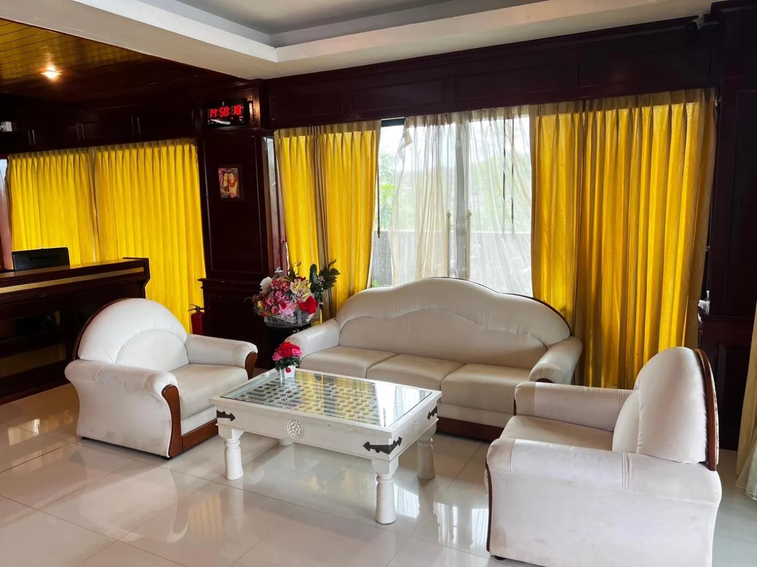 Living room in Orchid Pool Villa Phuket - SHA Extra Plus & Warm pool
