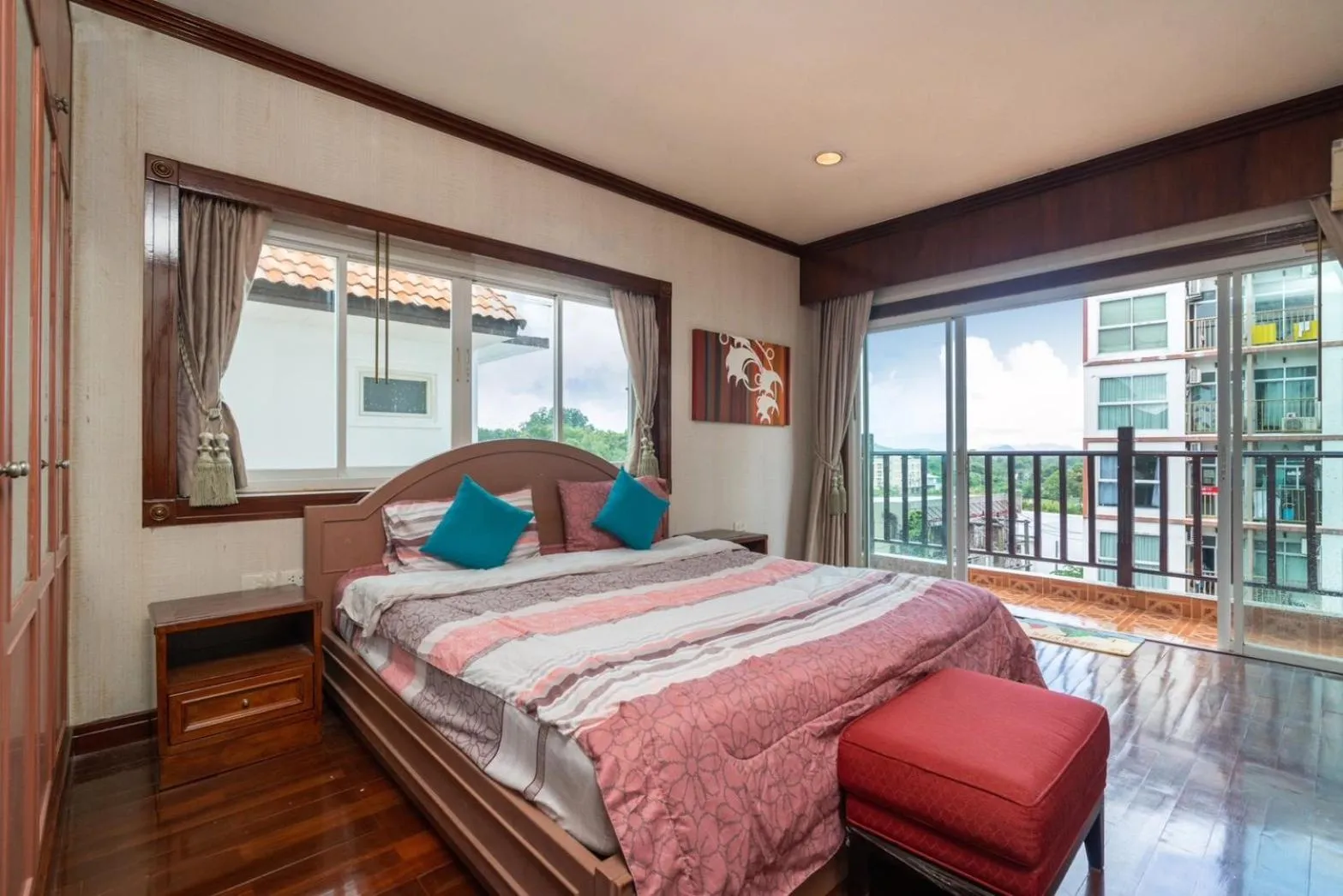 Bed in Orchid Pool Villa Phuket - SHA Extra Plus & Warm pool