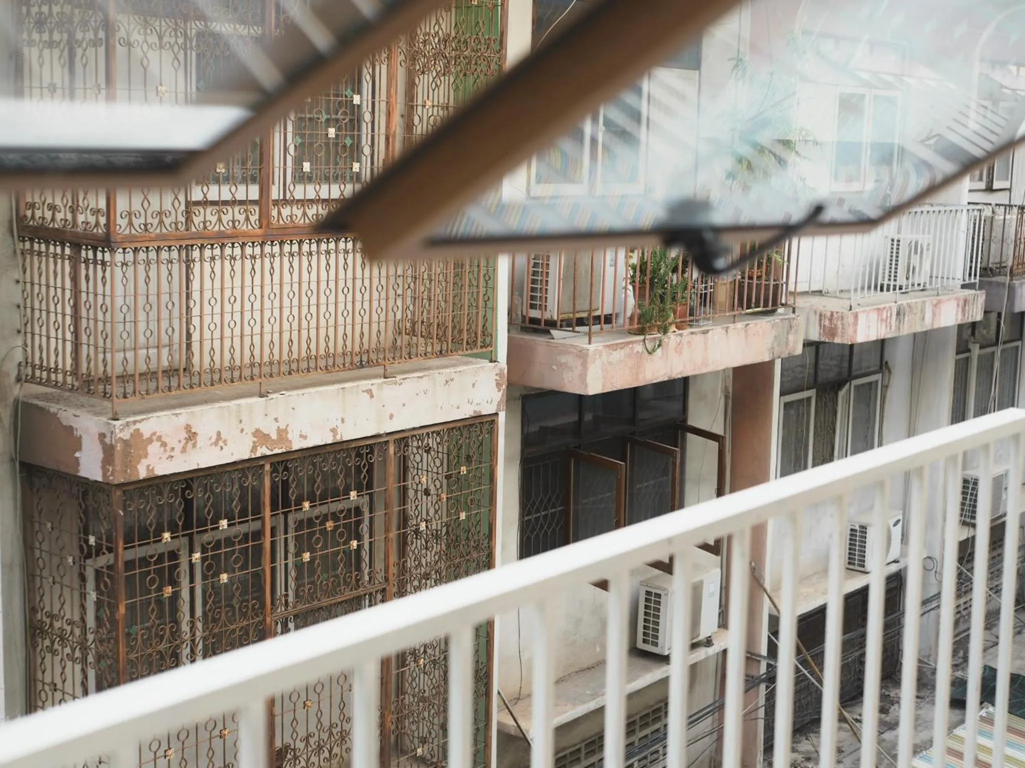 Balcony/Terrace in Krung Tone Hostel