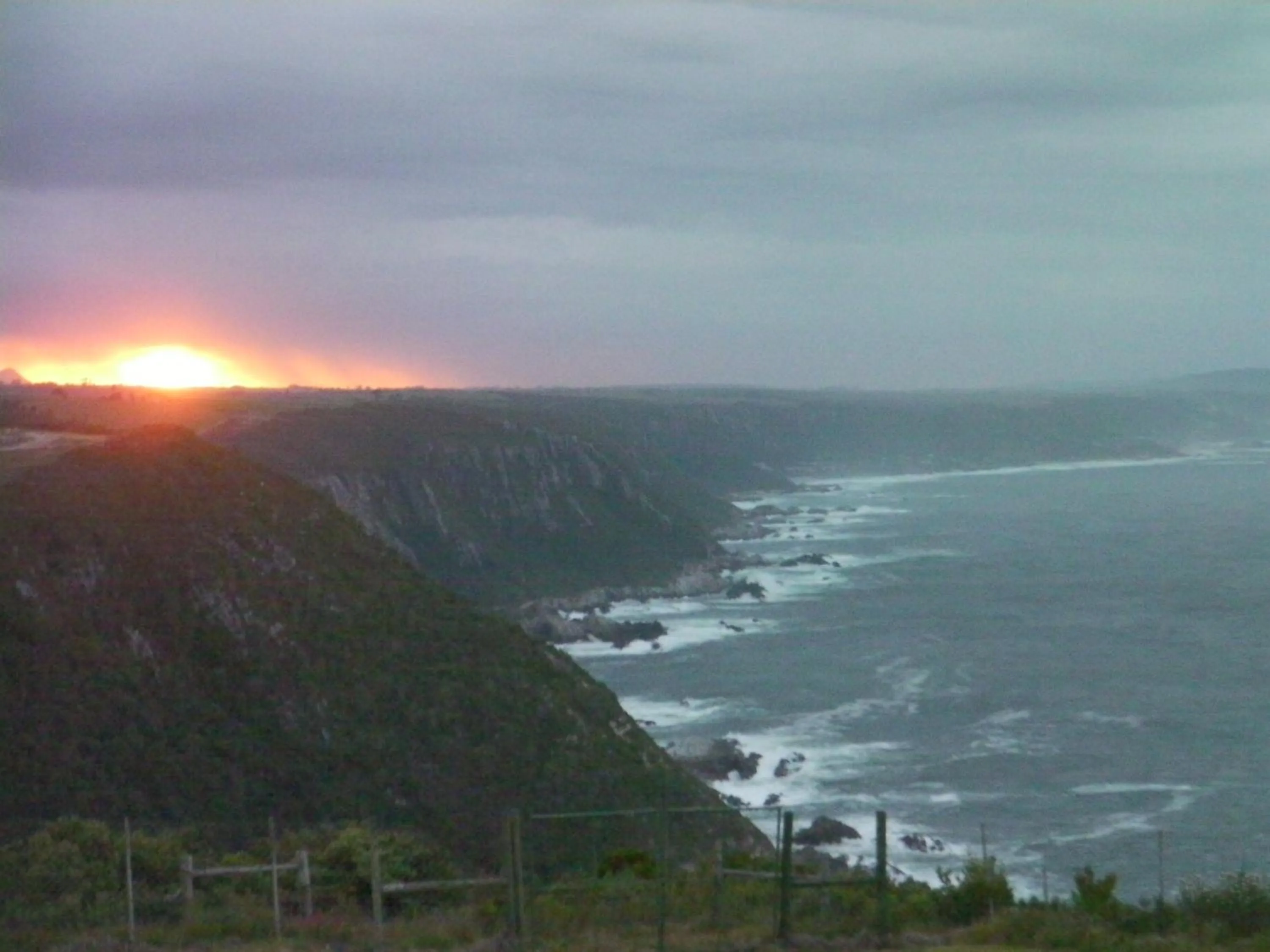 Natural landscape in Tsitsikamma on Sea Resort
