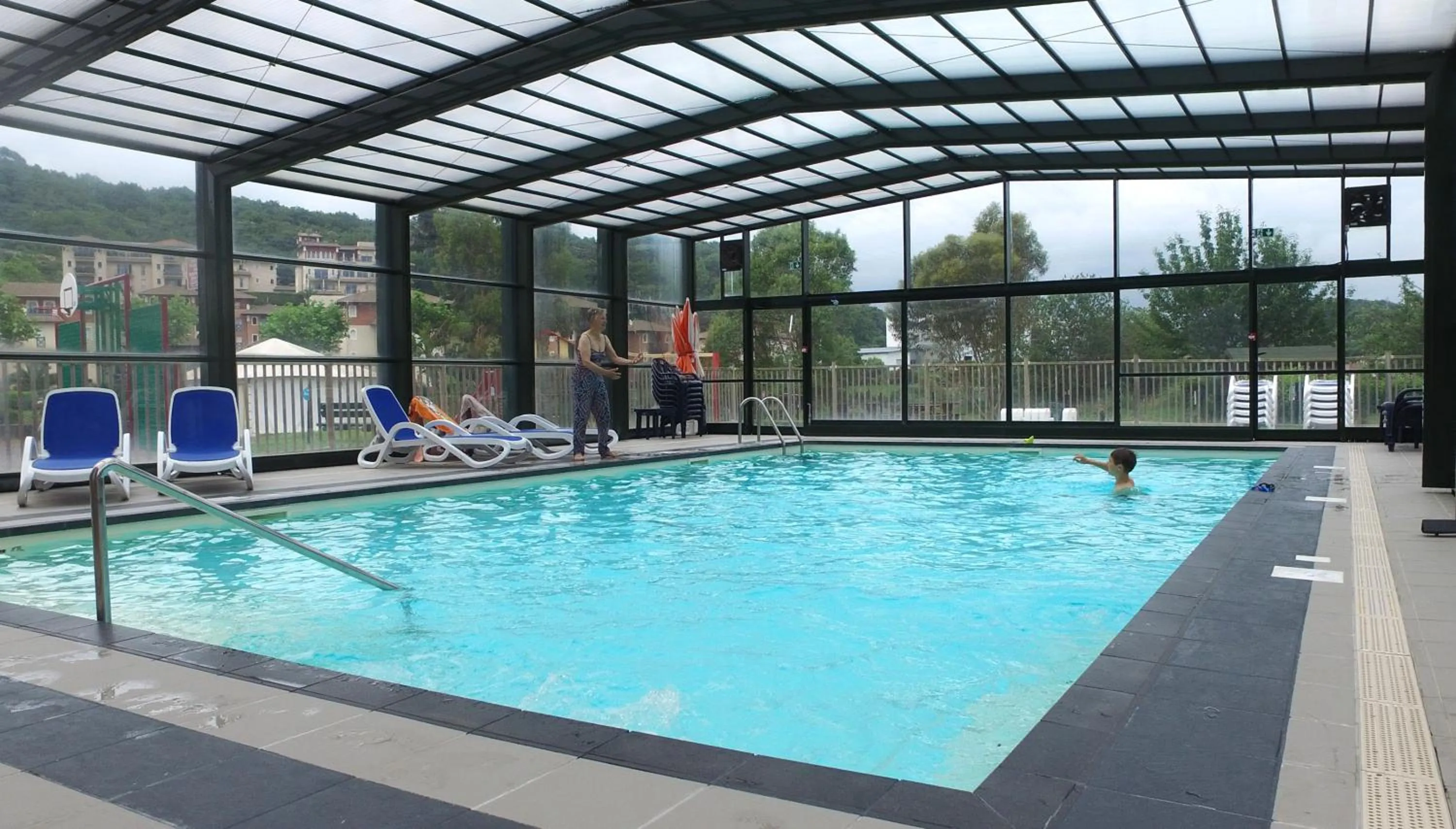 Swimming pool in VVF Urrugne Saint-Jean-de-Luz Côte Basque