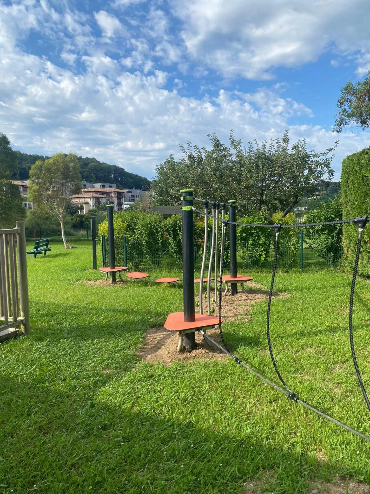 Garden view in VVF Urrugne Saint-Jean-de-Luz Côte Basque
