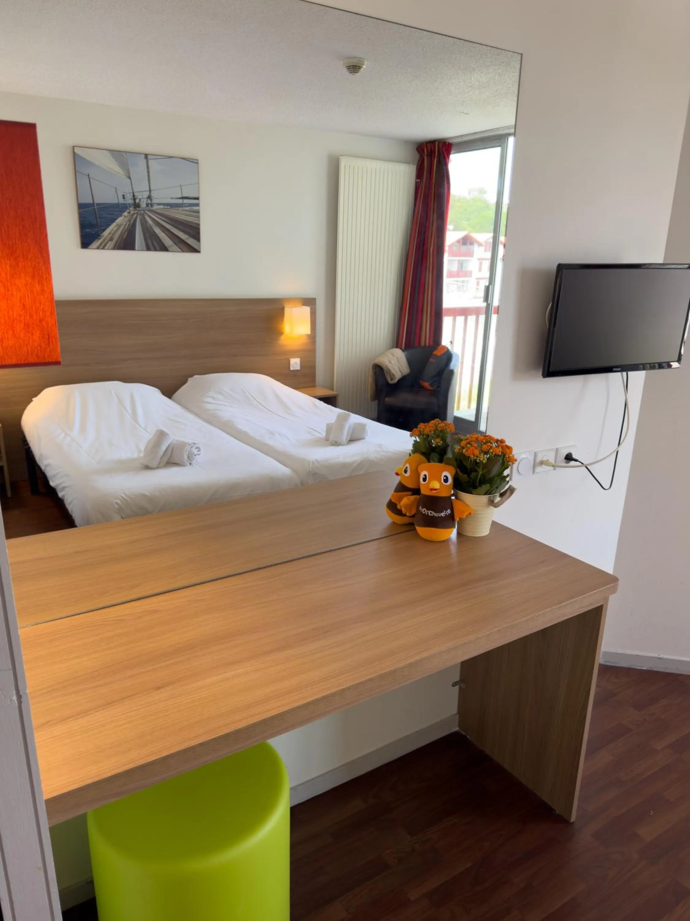 Bed in VVF Urrugne Saint-Jean-de-Luz Côte Basque