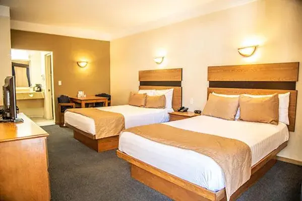 Twin Room in American Inn Hotel & Suites Parral Twin Room in American Inn Hotel & Suites Parral