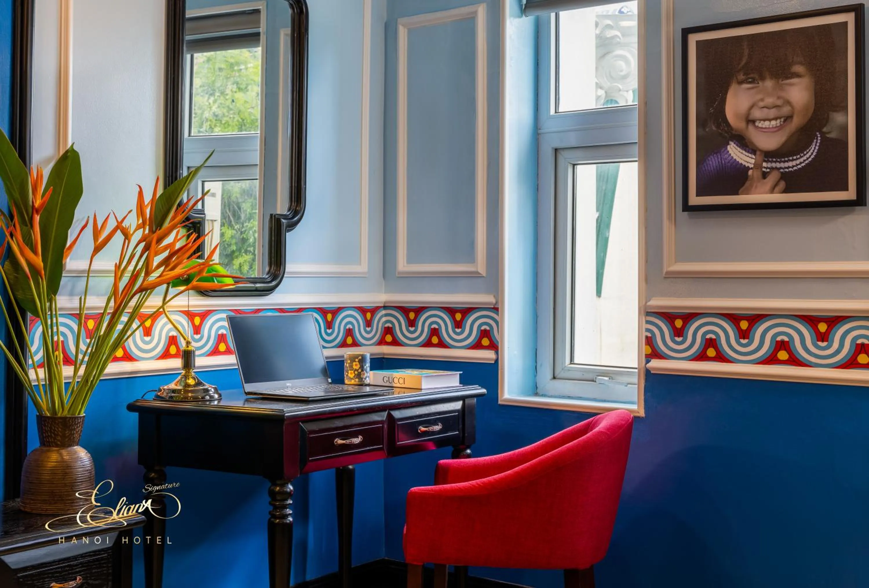 Living room in Eliana Signature Hanoi Hotel