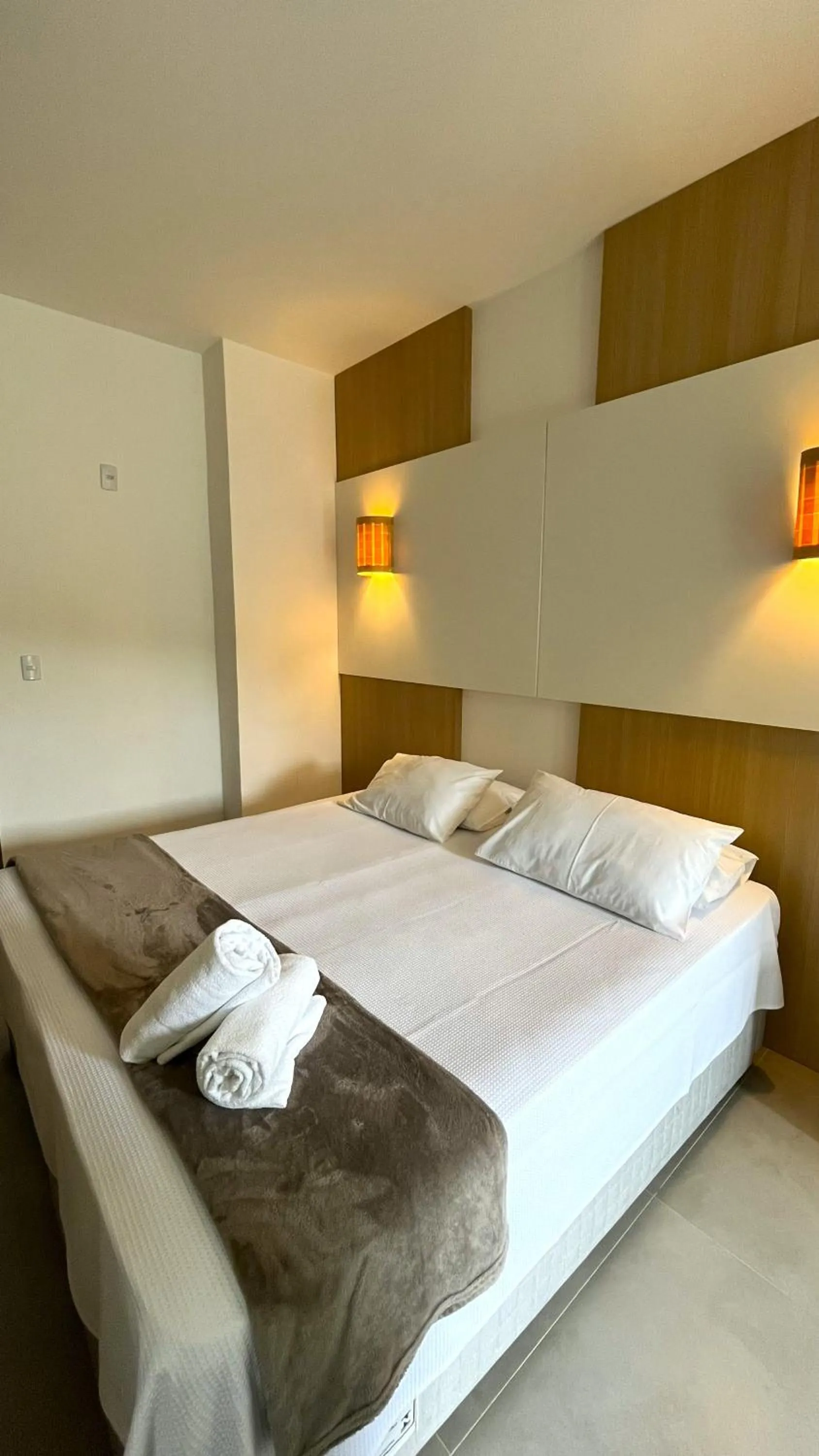 Bed in Hotel Pé na Areia