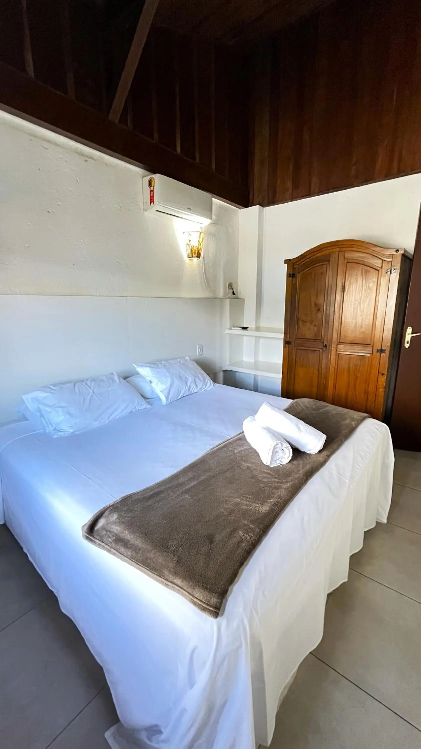 Bed in Hotel Pé na Areia