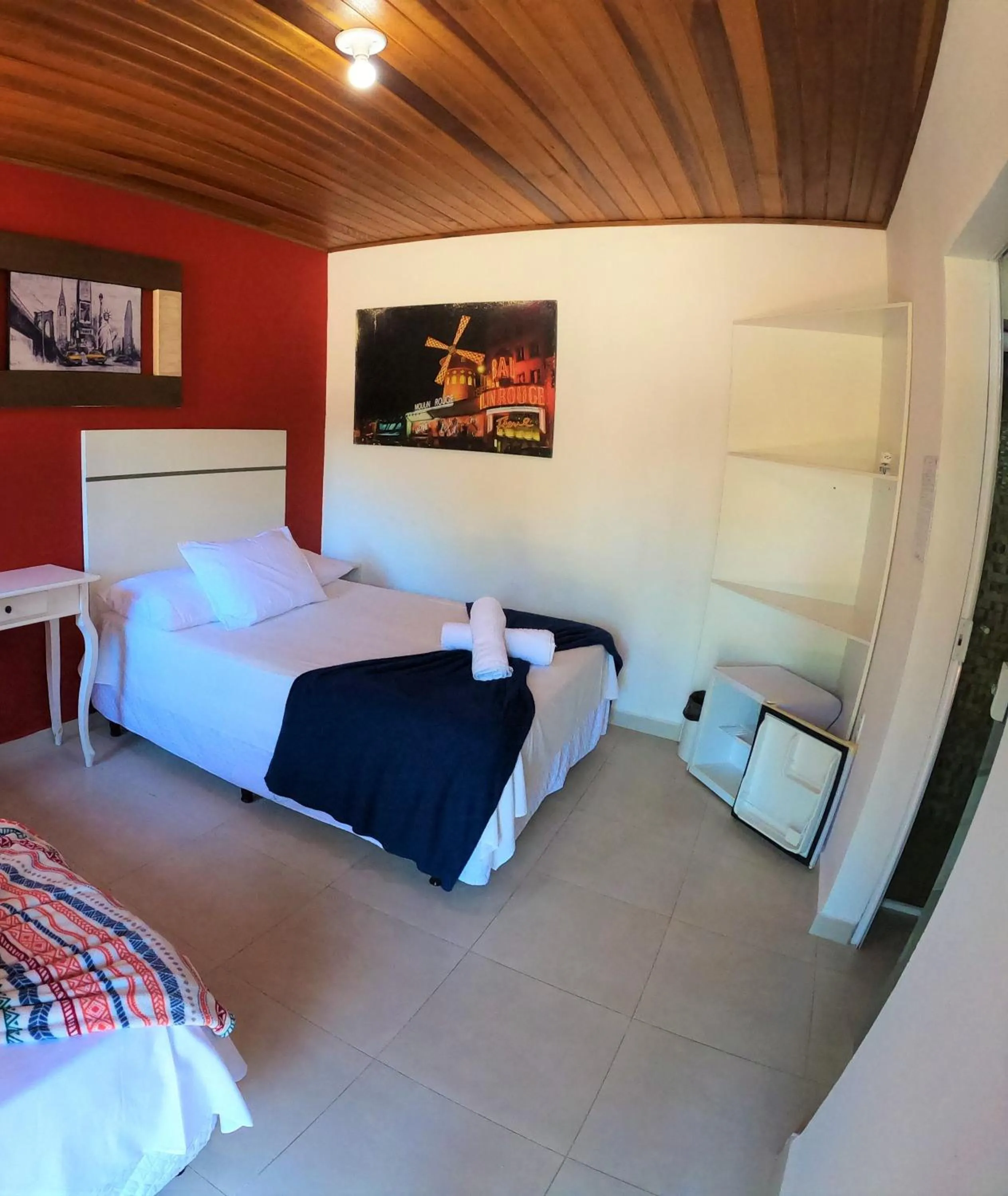 Bed in Hotel Pé na Areia