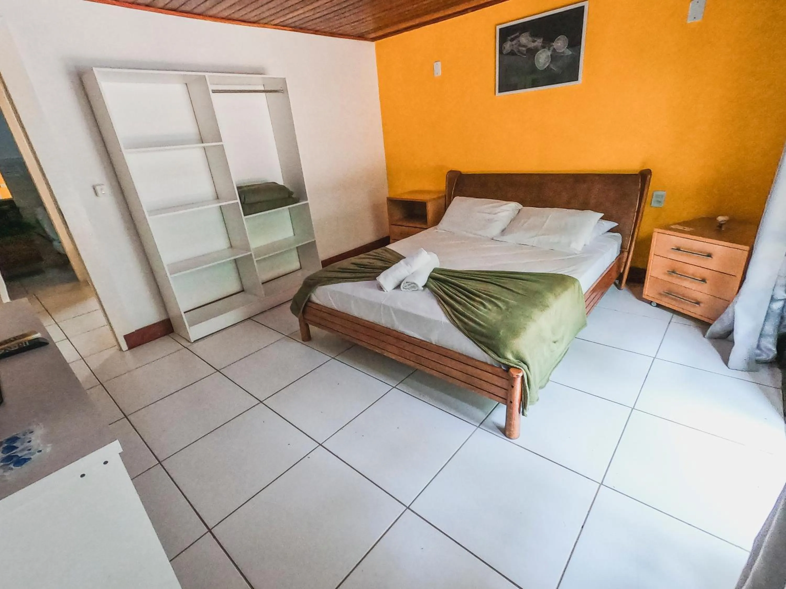 Bed in Hotel Pé na Areia