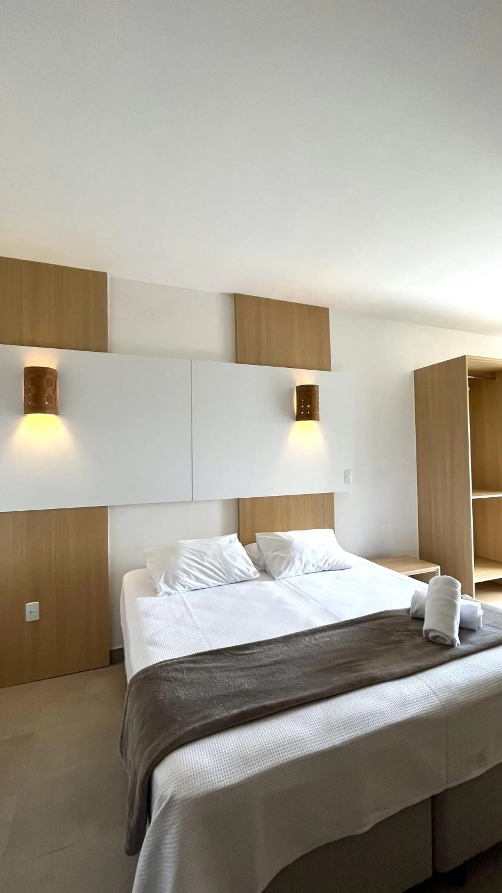 Bed in Hotel Pé na Areia