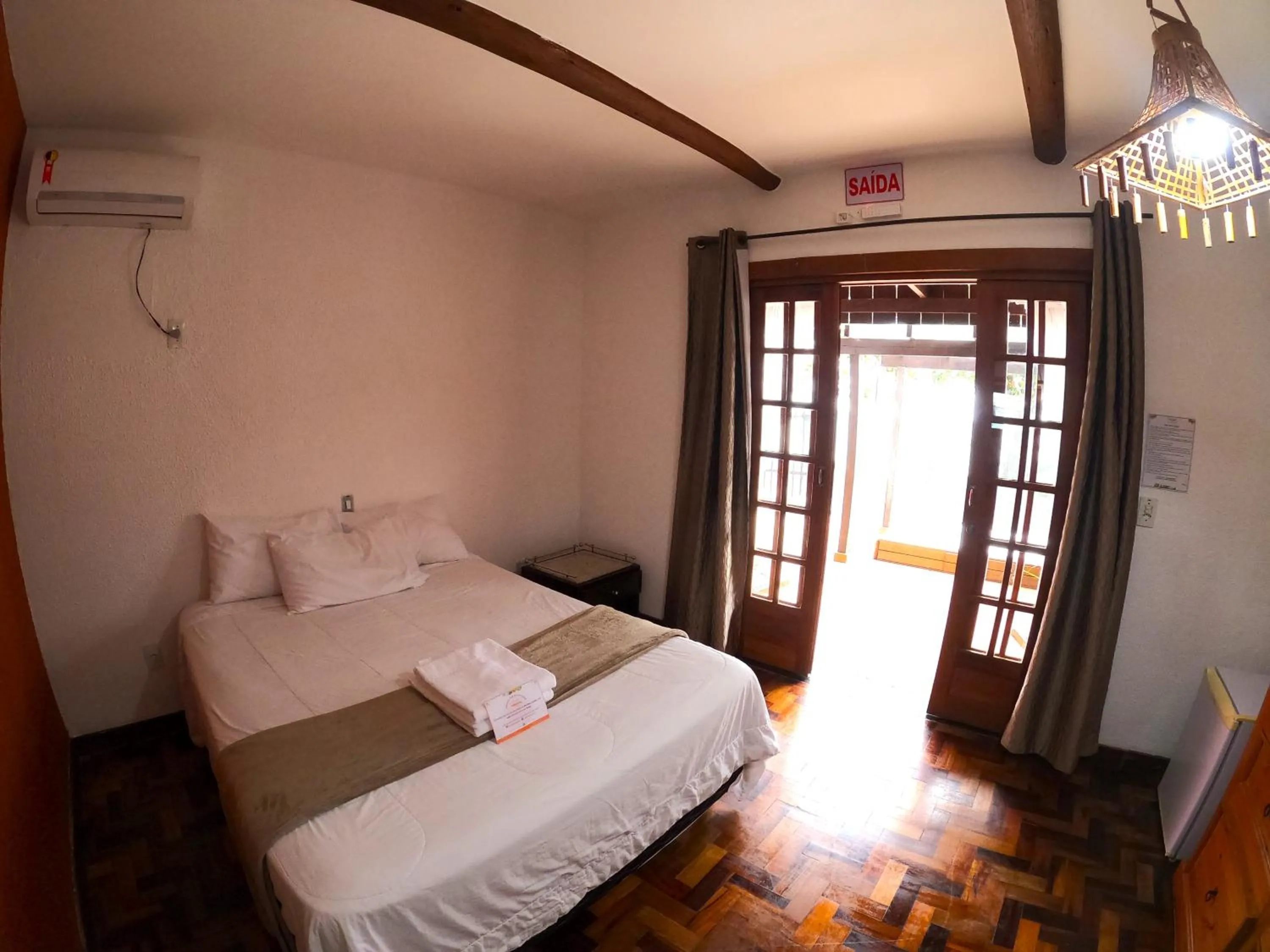 Bed in Hotel Pé na Areia