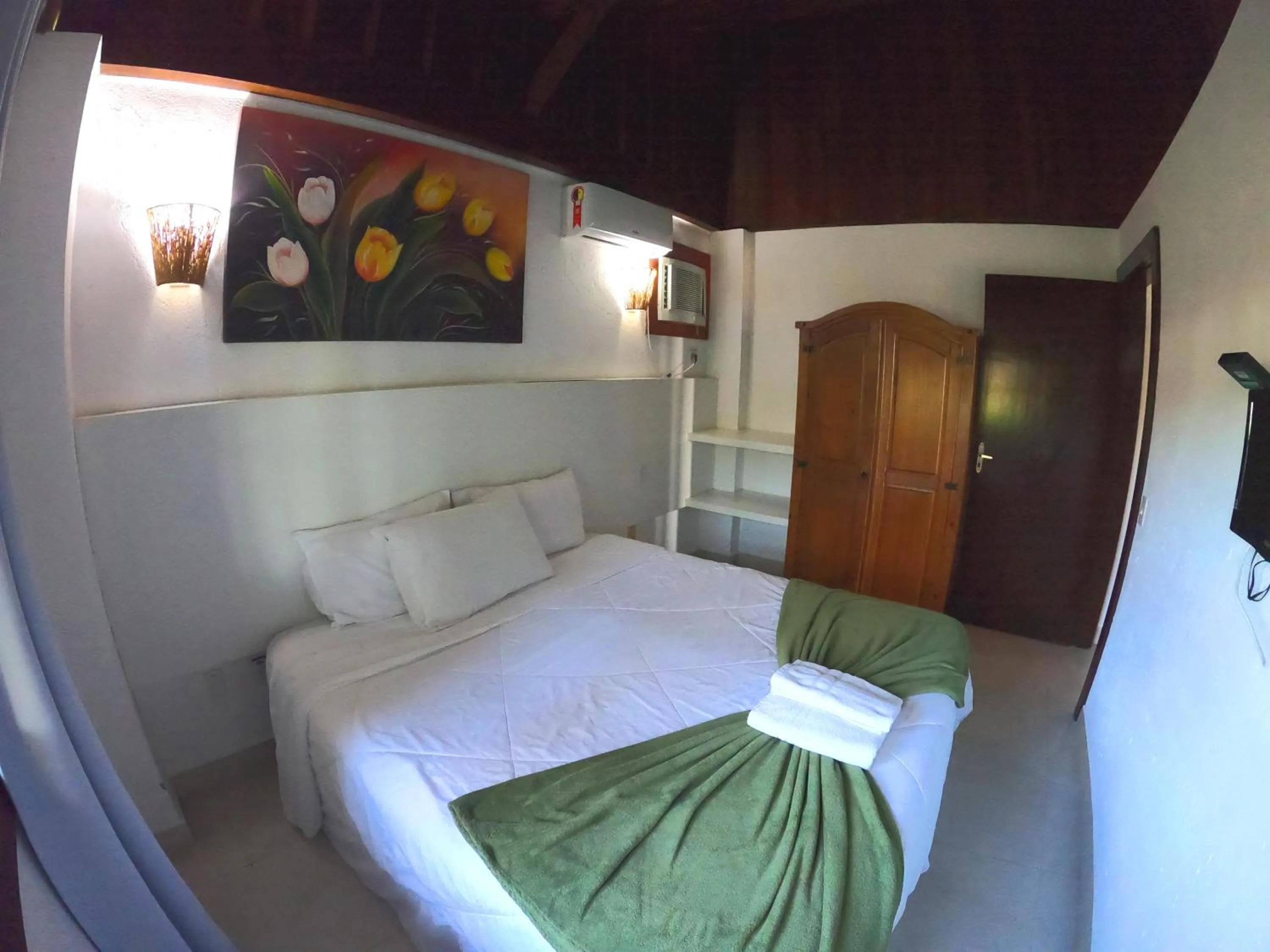 Bed in Hotel Pé na Areia