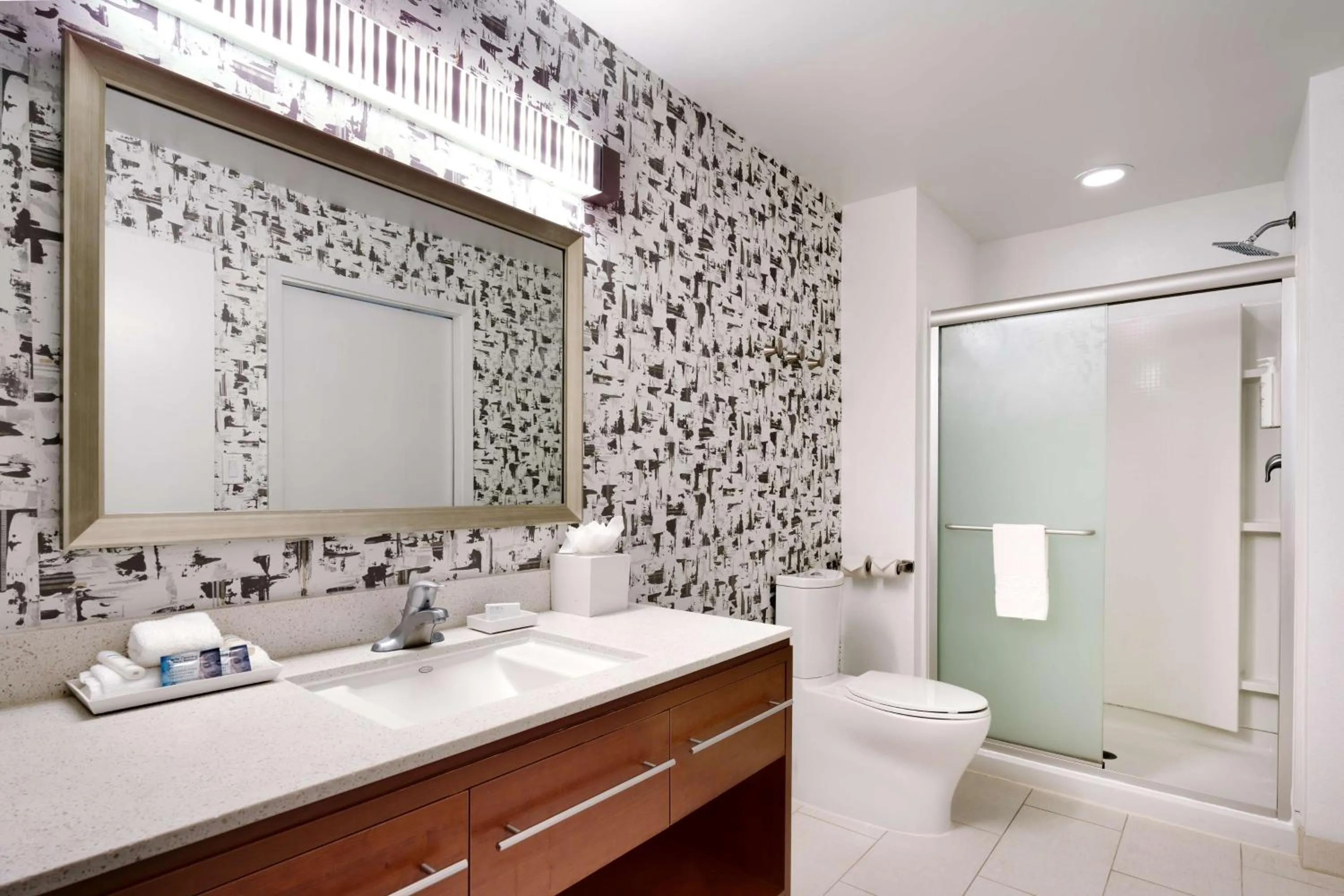 Bathroom in Home2 Suites by Hilton Houston Katy