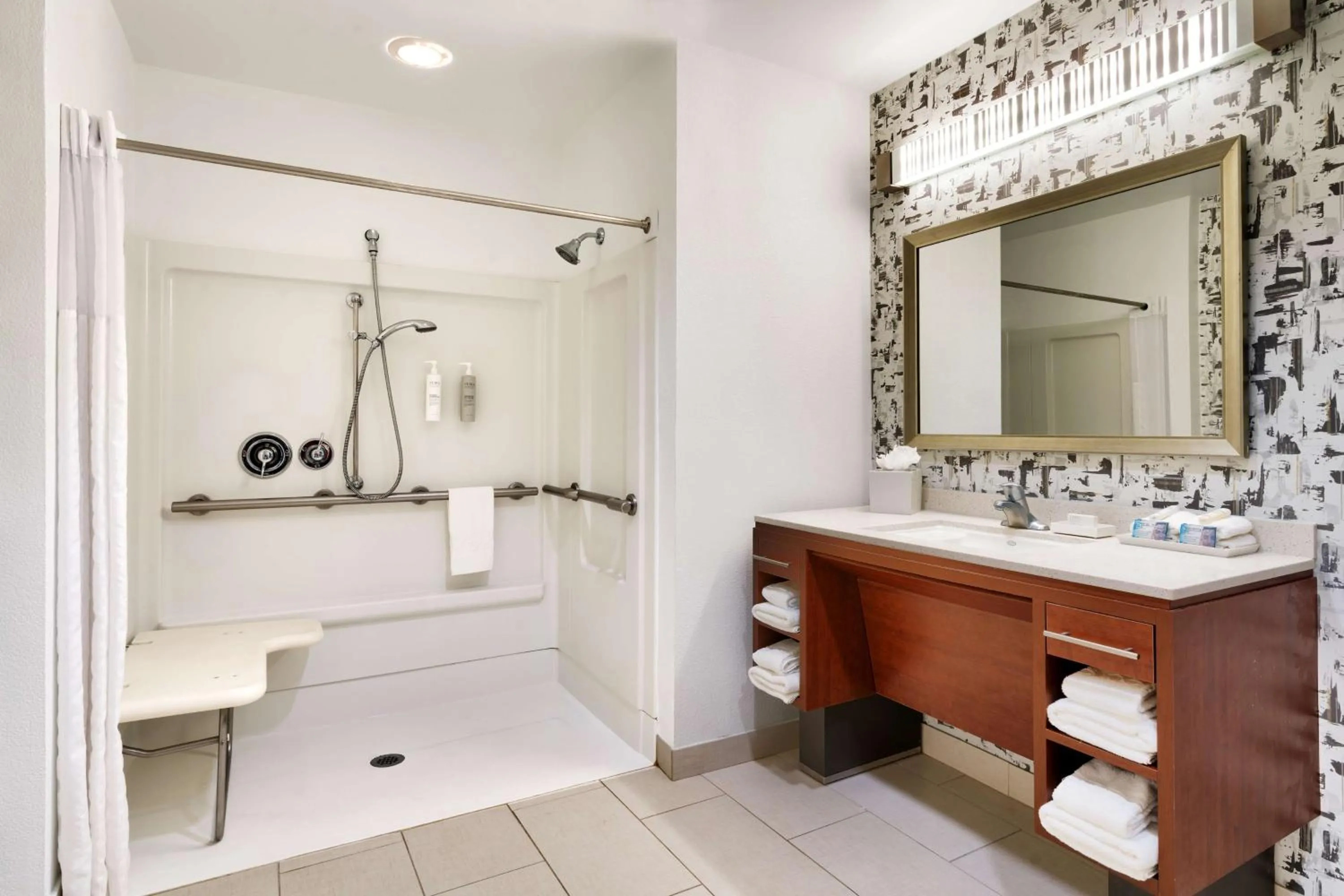 Bathroom in Home2 Suites by Hilton Houston Katy