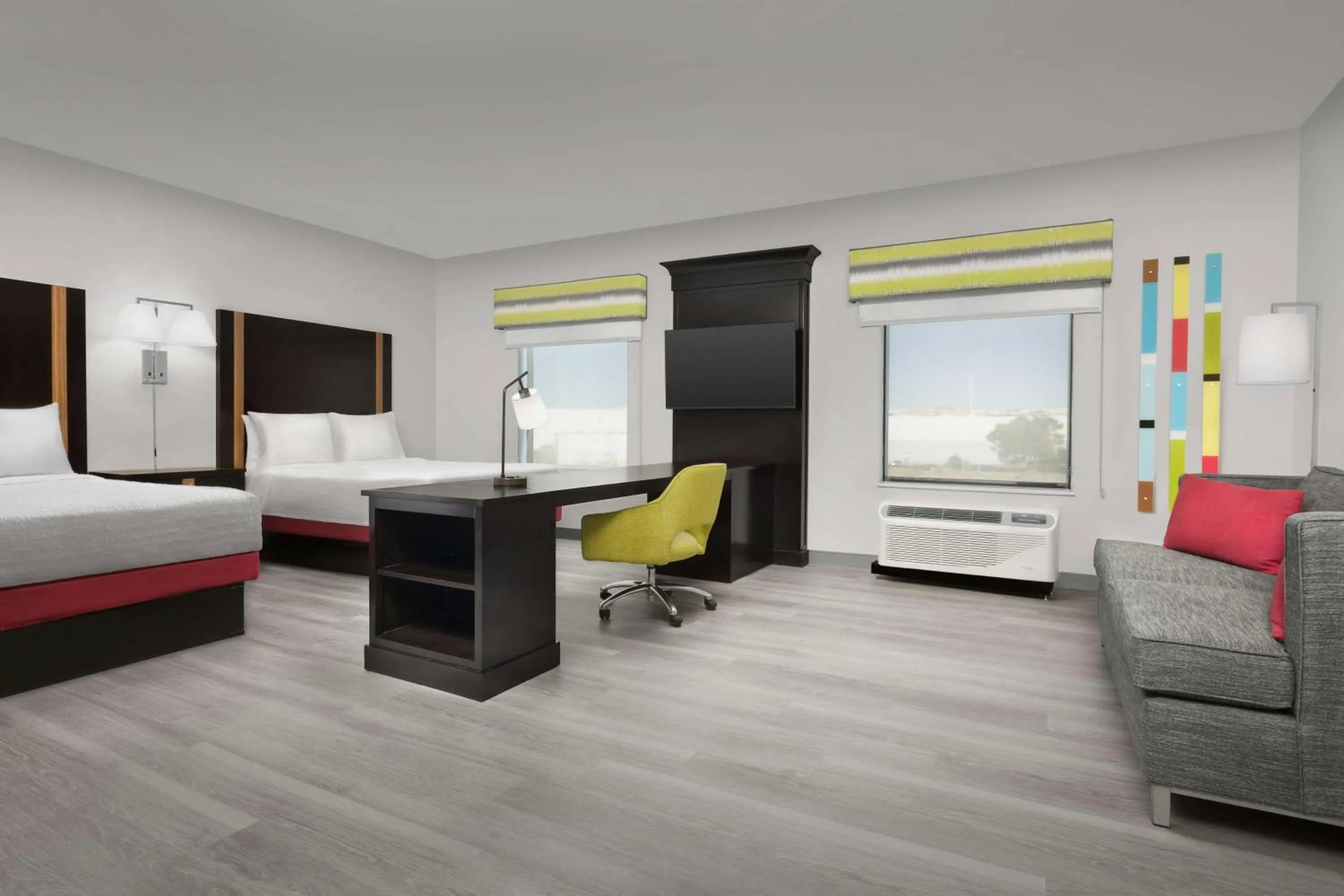 Bedroom, Bed in Hampton Inn & Suites El Paso/East