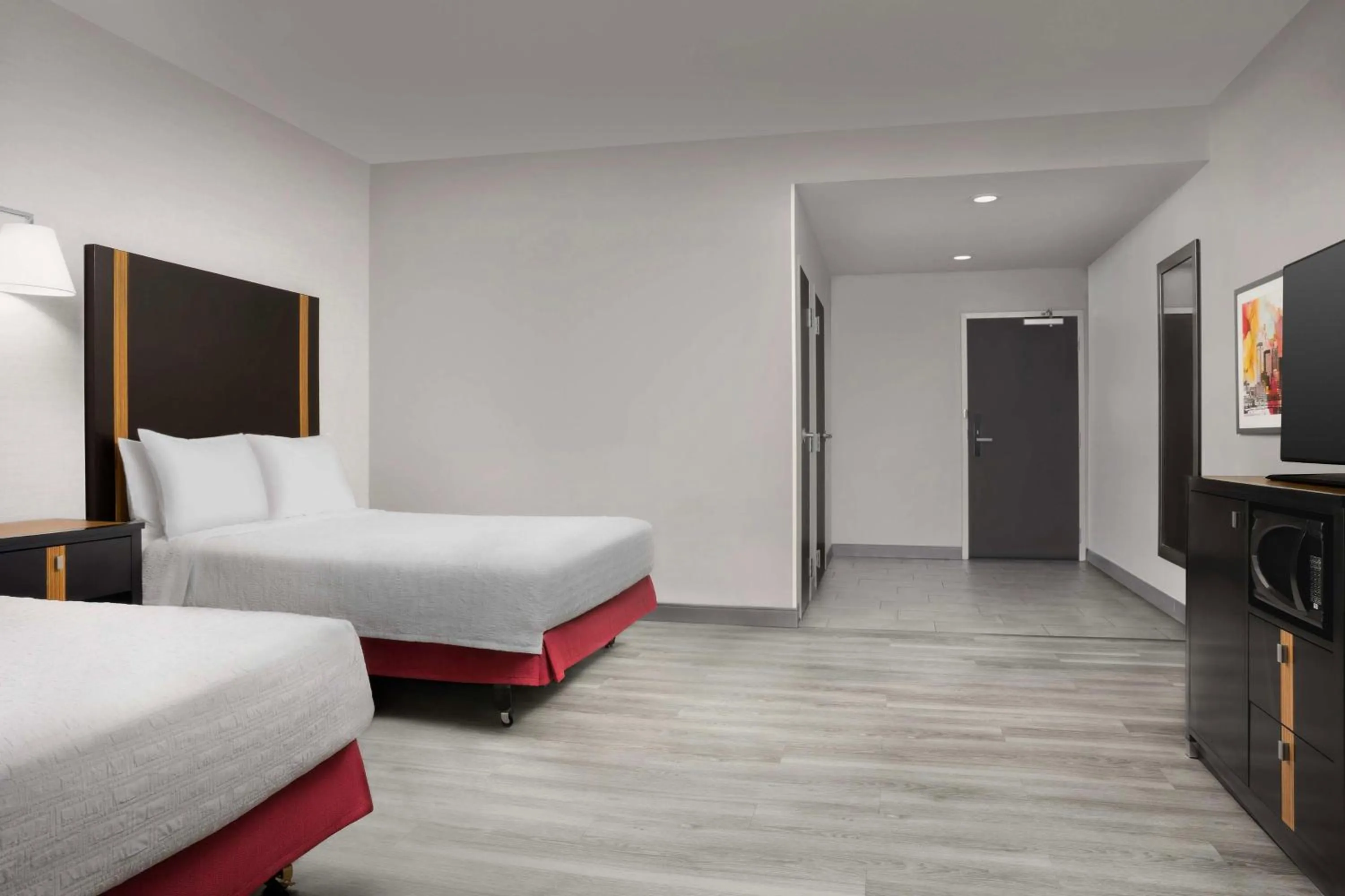 Bed in Hampton Inn & Suites El Paso/East