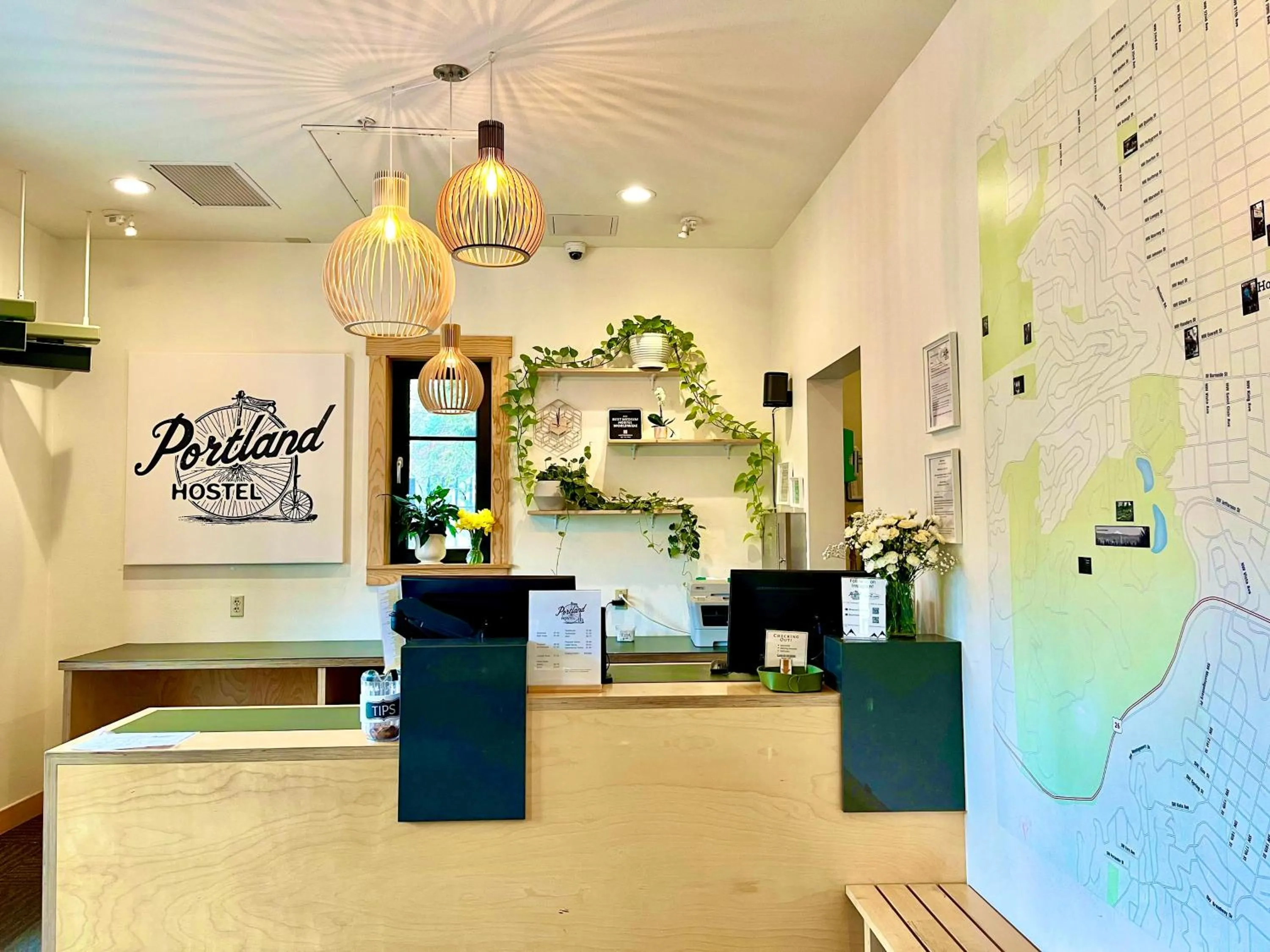 Property logo or sign in Northwest Portland Hostel