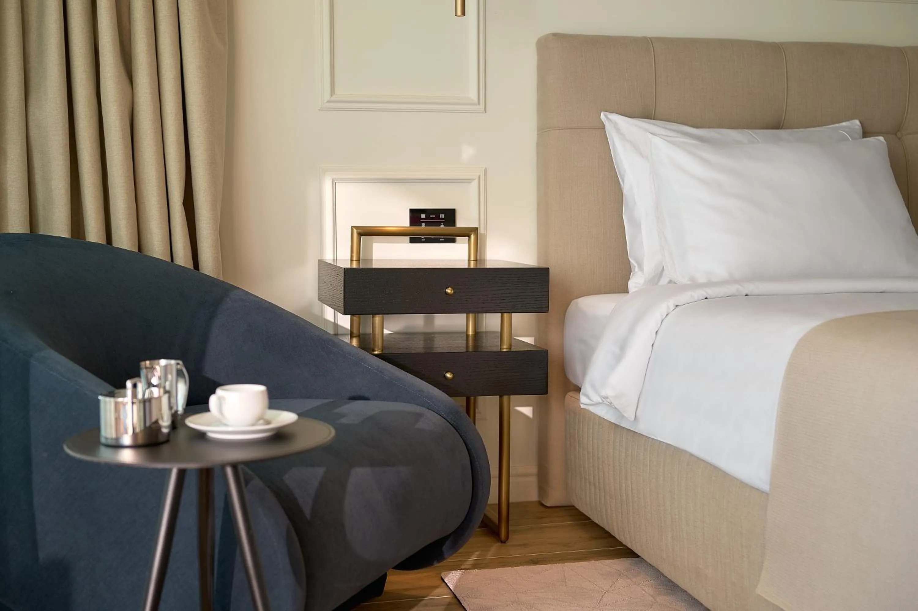 Bed in Mirari Boutique Hotel