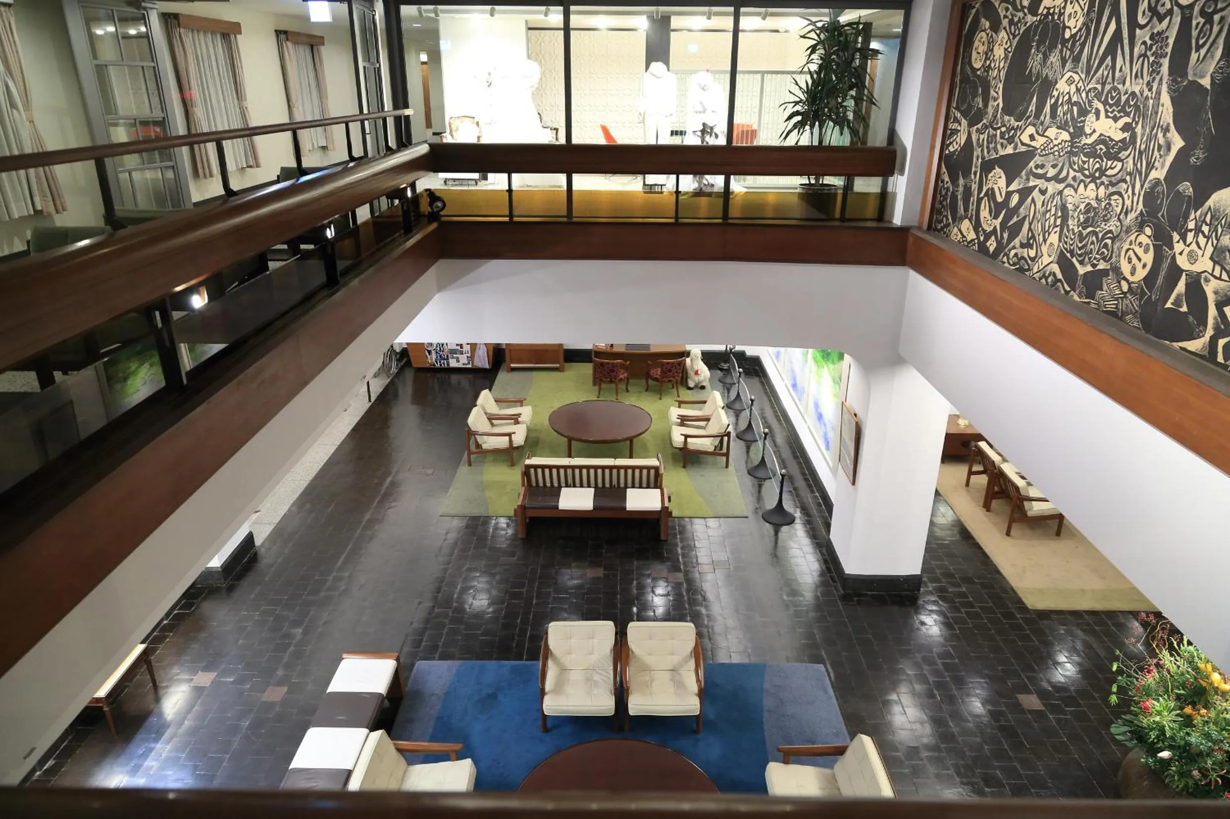 Lobby or reception in Kurashiki Kokusai Hotel