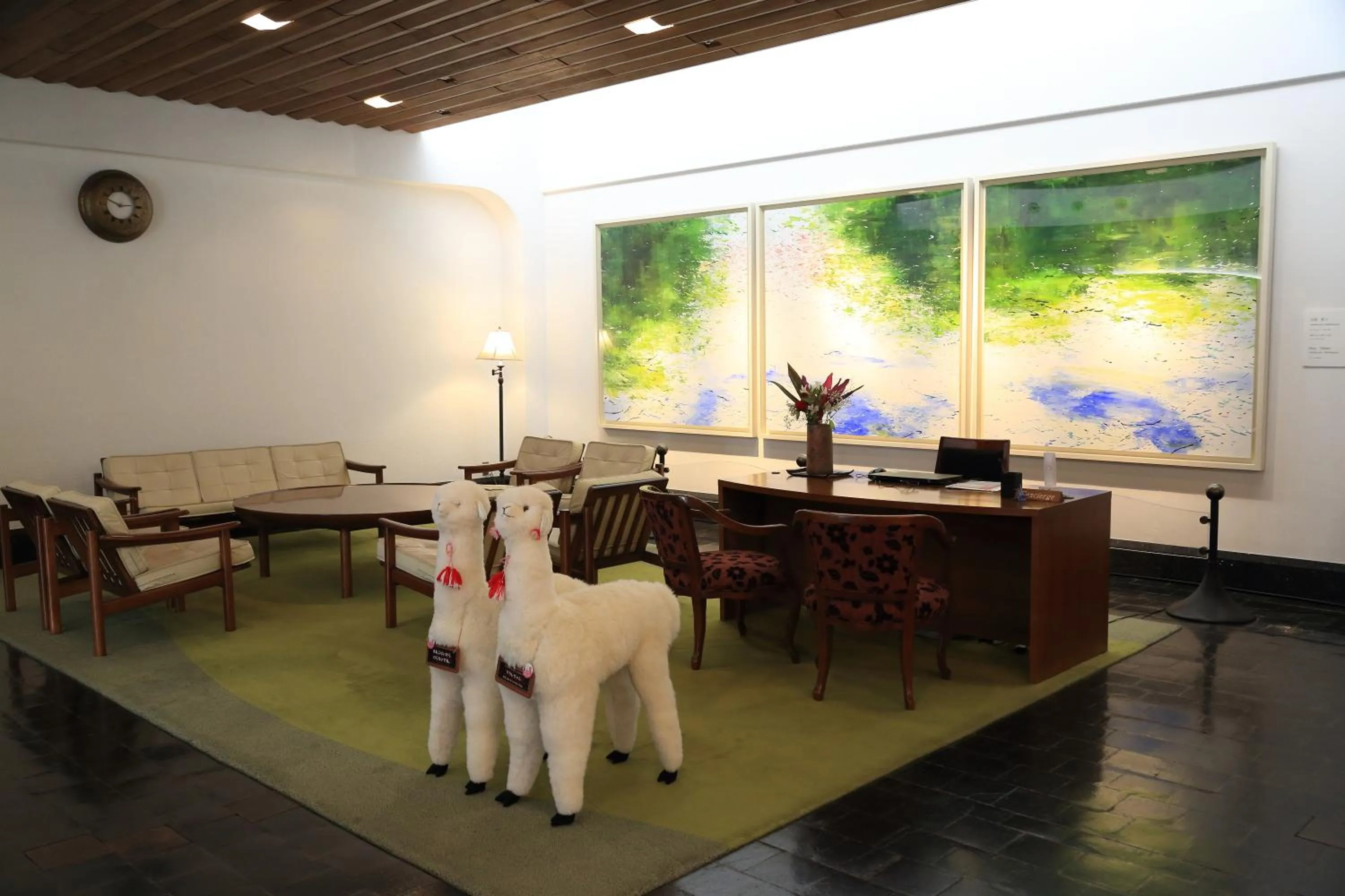 Lobby or reception in Kurashiki Kokusai Hotel