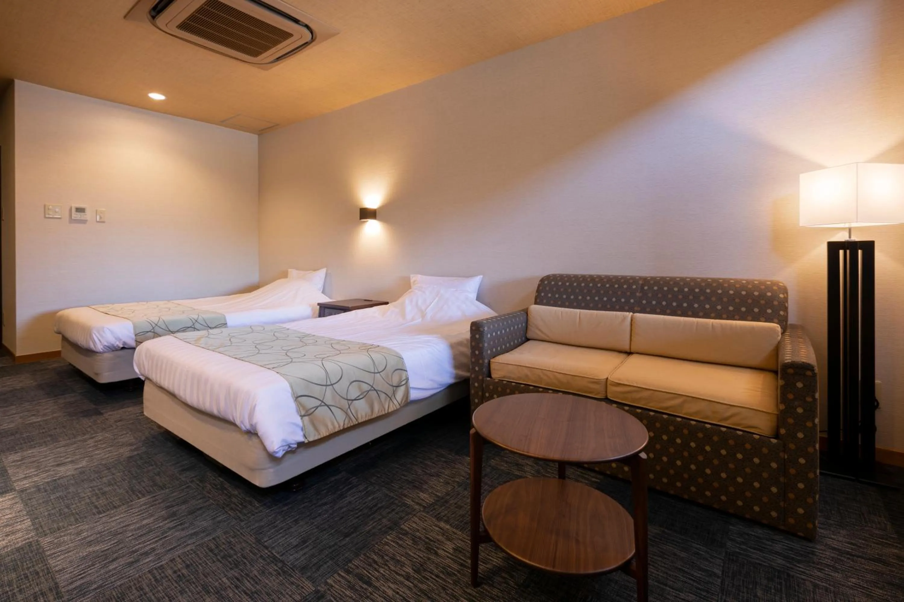 Bed in Hotel Yumeshizuku