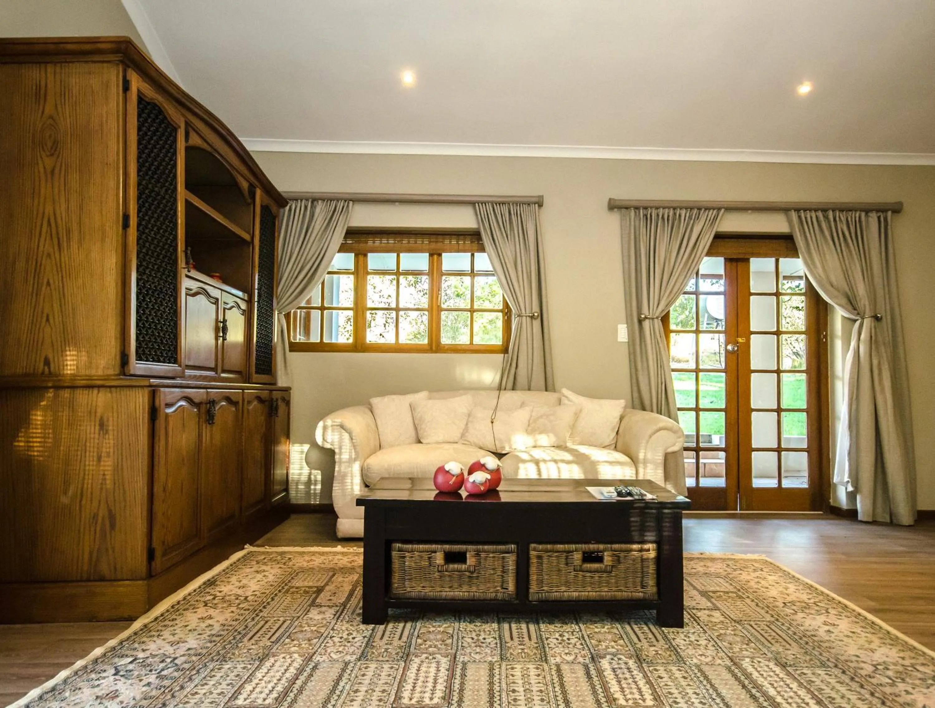 Bed in Reflections Guest Farm