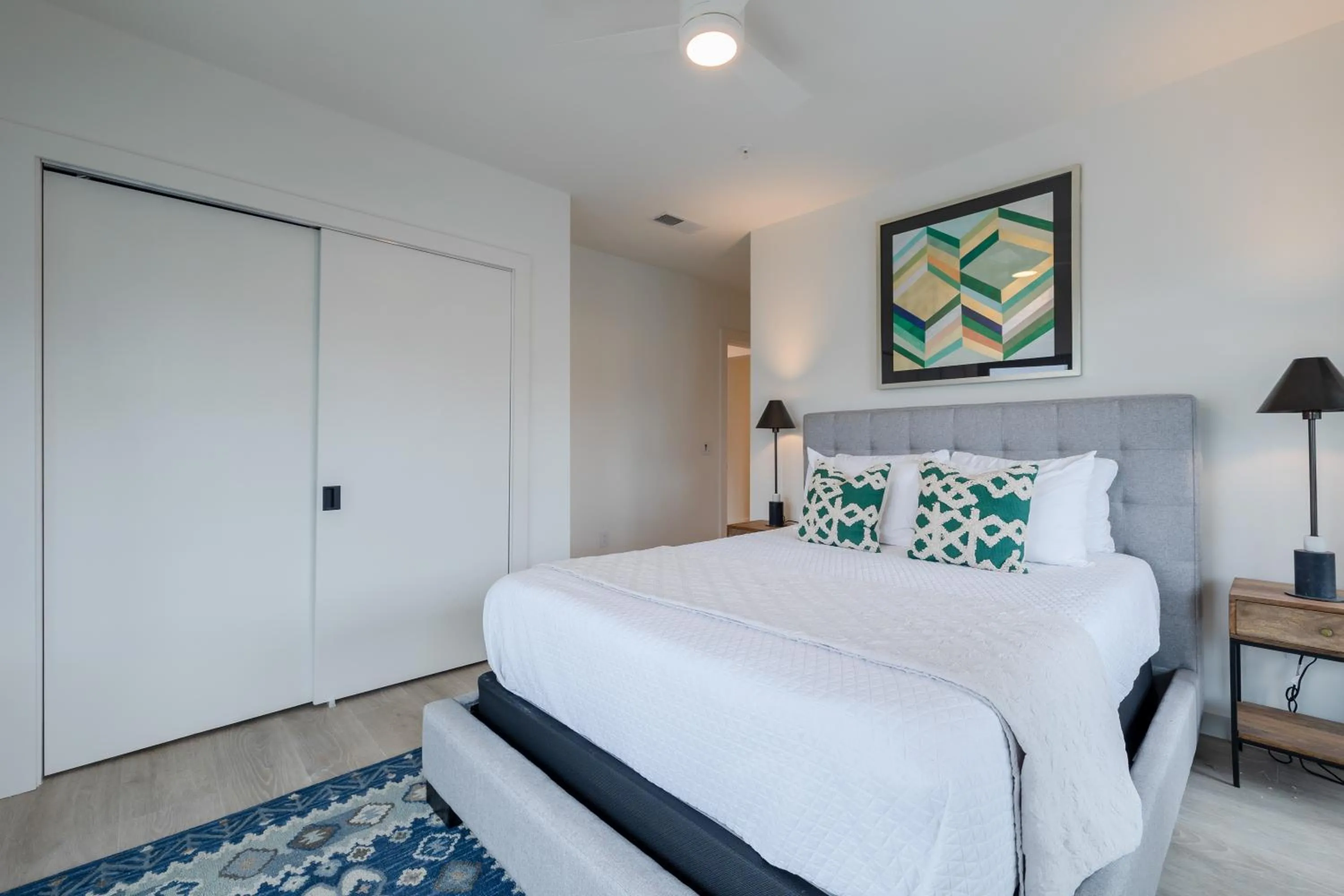 Bedroom, Bed in Hyve