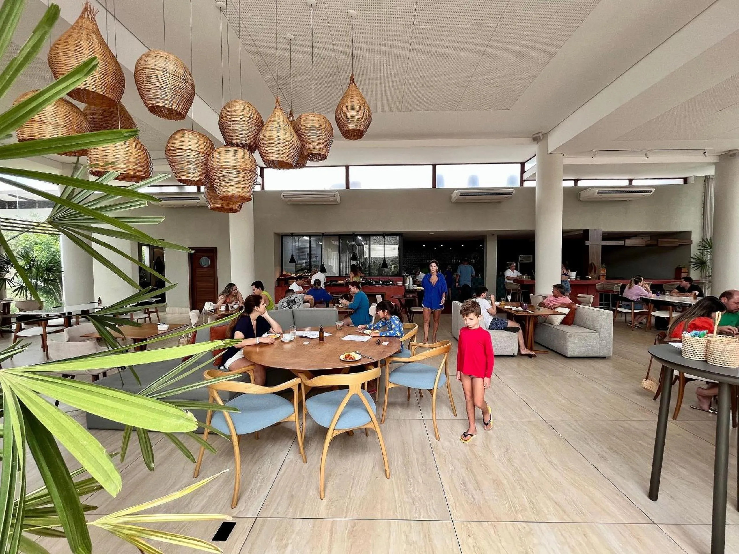 Restaurant/places to eat in Flat Luxo com piscina privativa Resort île de Pipa Locar House